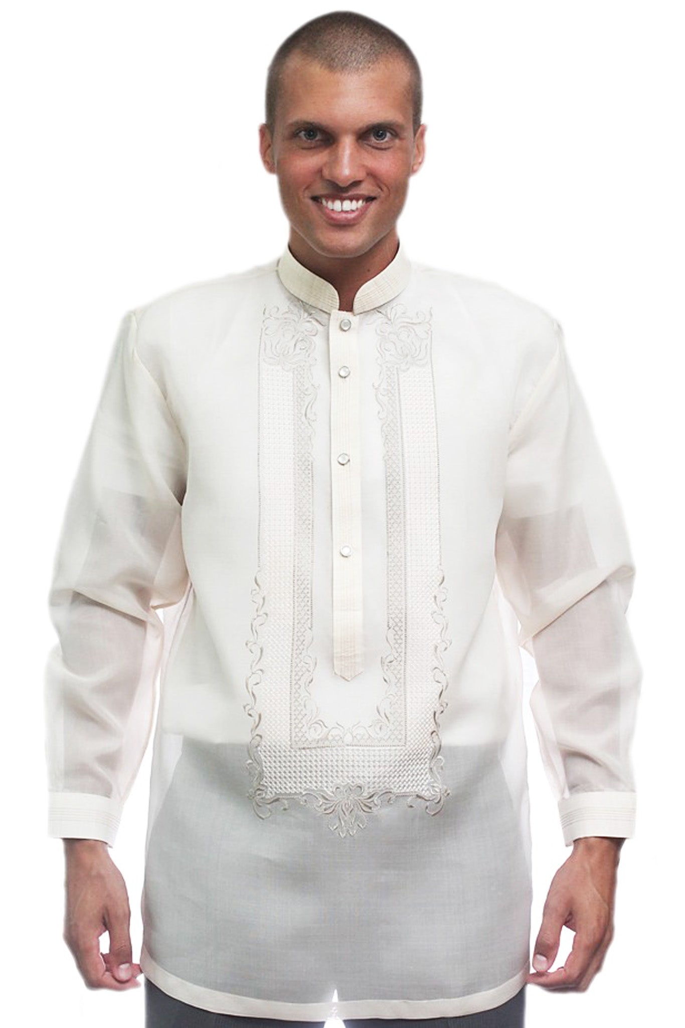 MEN - Beige Barong Tagalog