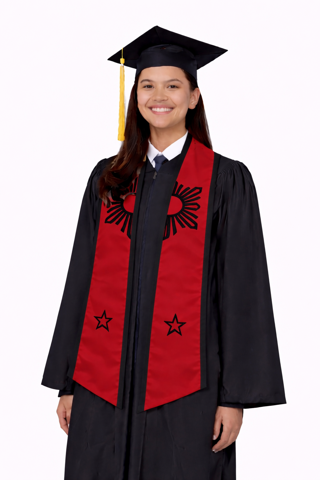 Philippine Sun Graduation Stole Original Design Adult Size