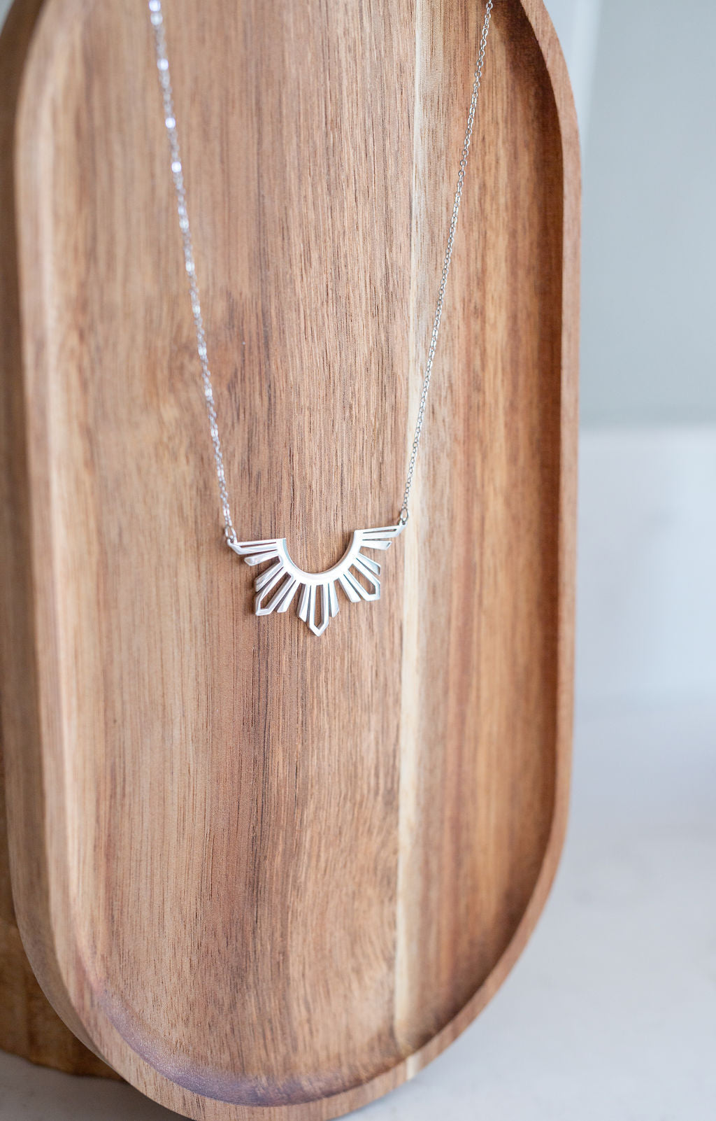 Philippine Half Sun Statement Necklace