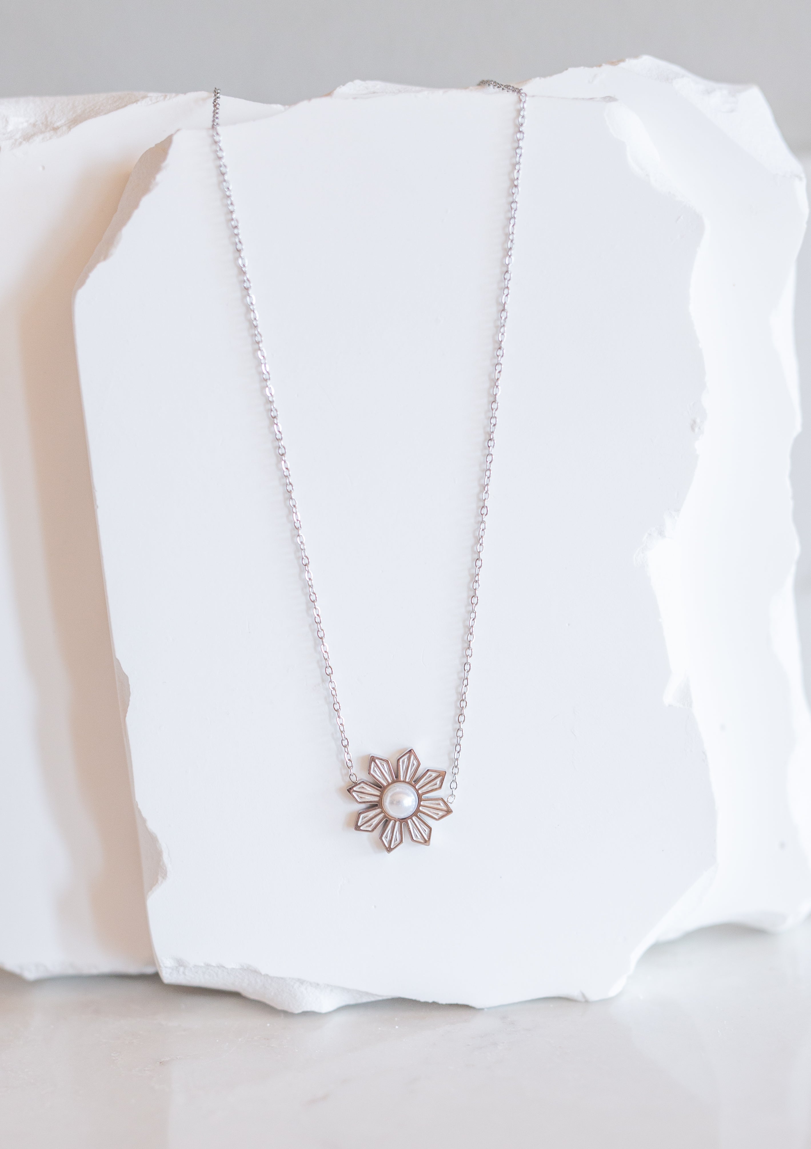 Philippine Sun and Pearl Necklace