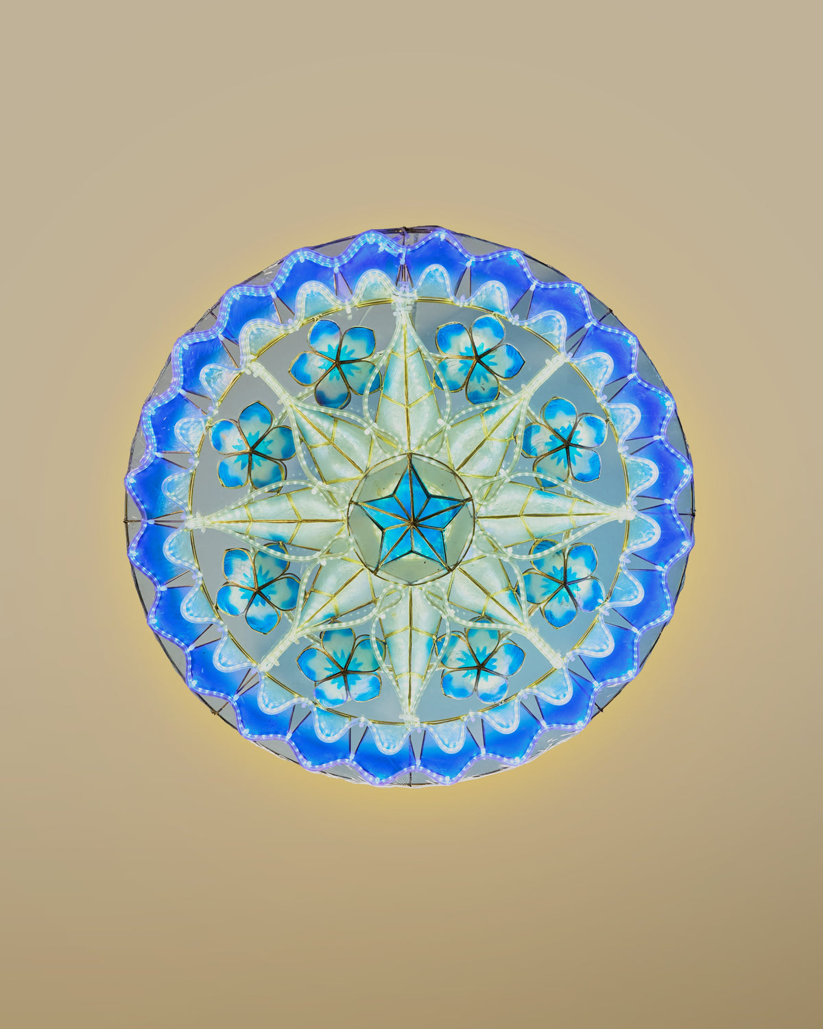 PREORDER Blue Tala Capiz Parol