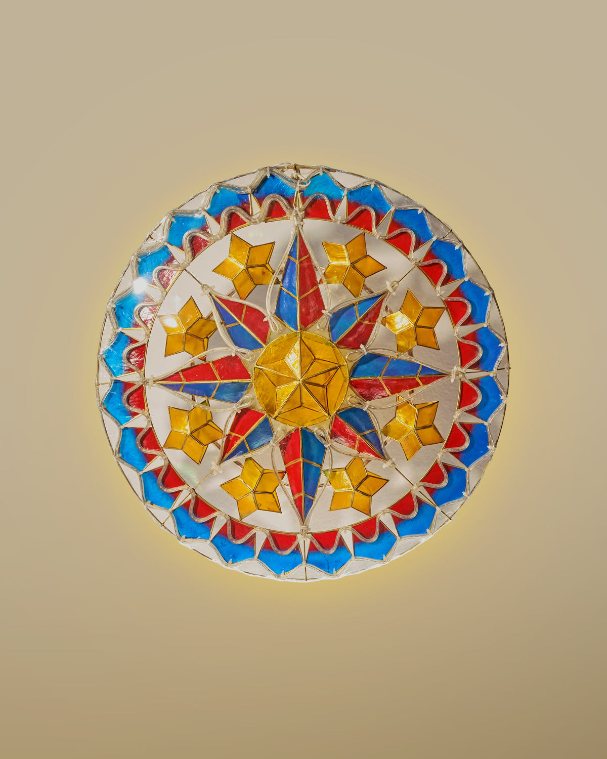 Philippine Flag Tala Capiz Parol (PH1)