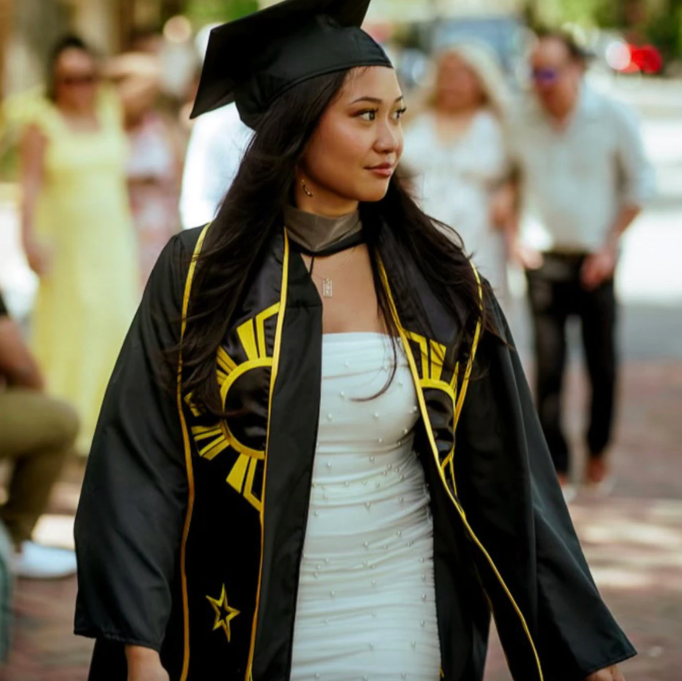Philippine Sun Graduation Stole Original Design Adult Size