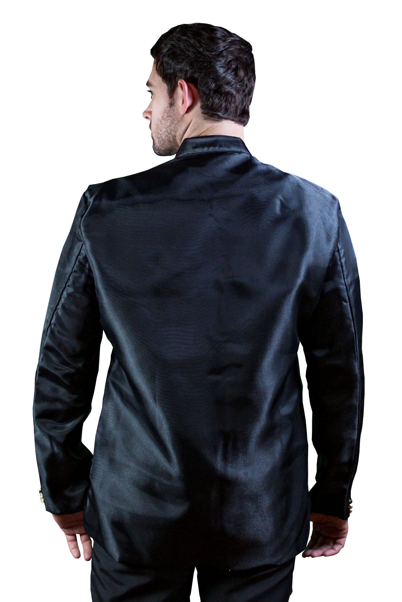 BARONG WAREHOUSE - MT04 - Barong Tagalog Coat Black