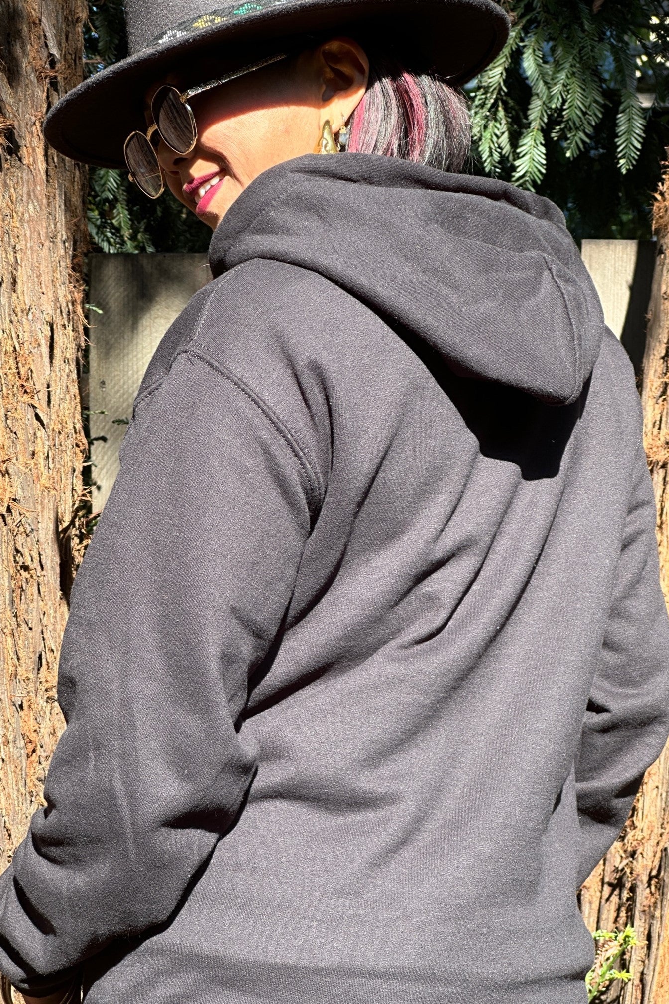 BARONG WAREHOUSE - VLM02 - Barong Pullover Hoodie - Black Embroidery