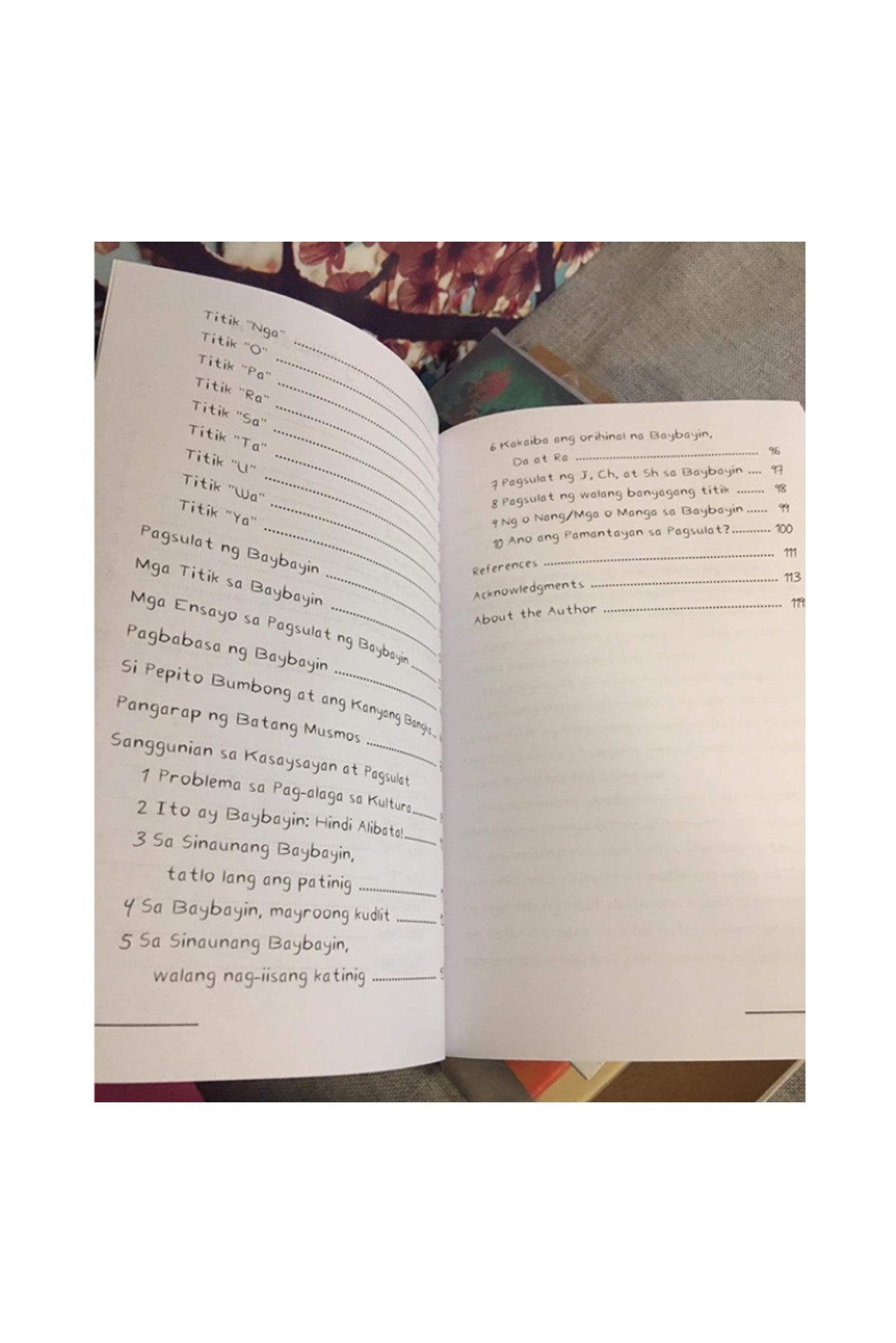 BARONG WAREHOUSE - FB72 - Baybayin: Para Sa Iyo - Isang Pilipino | by: Anki Milcah B. Resurreccion - Filipino Book