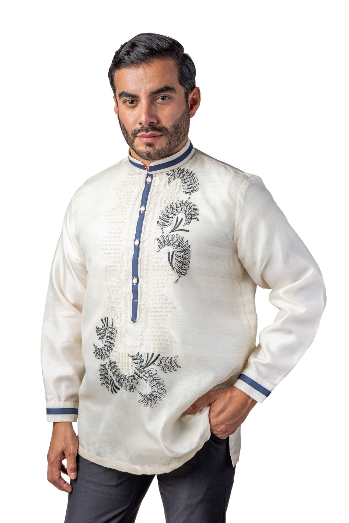 Barong Warehouse - CB01 - Couple's Barong - Matching Barong Tagalog & Filipiniana