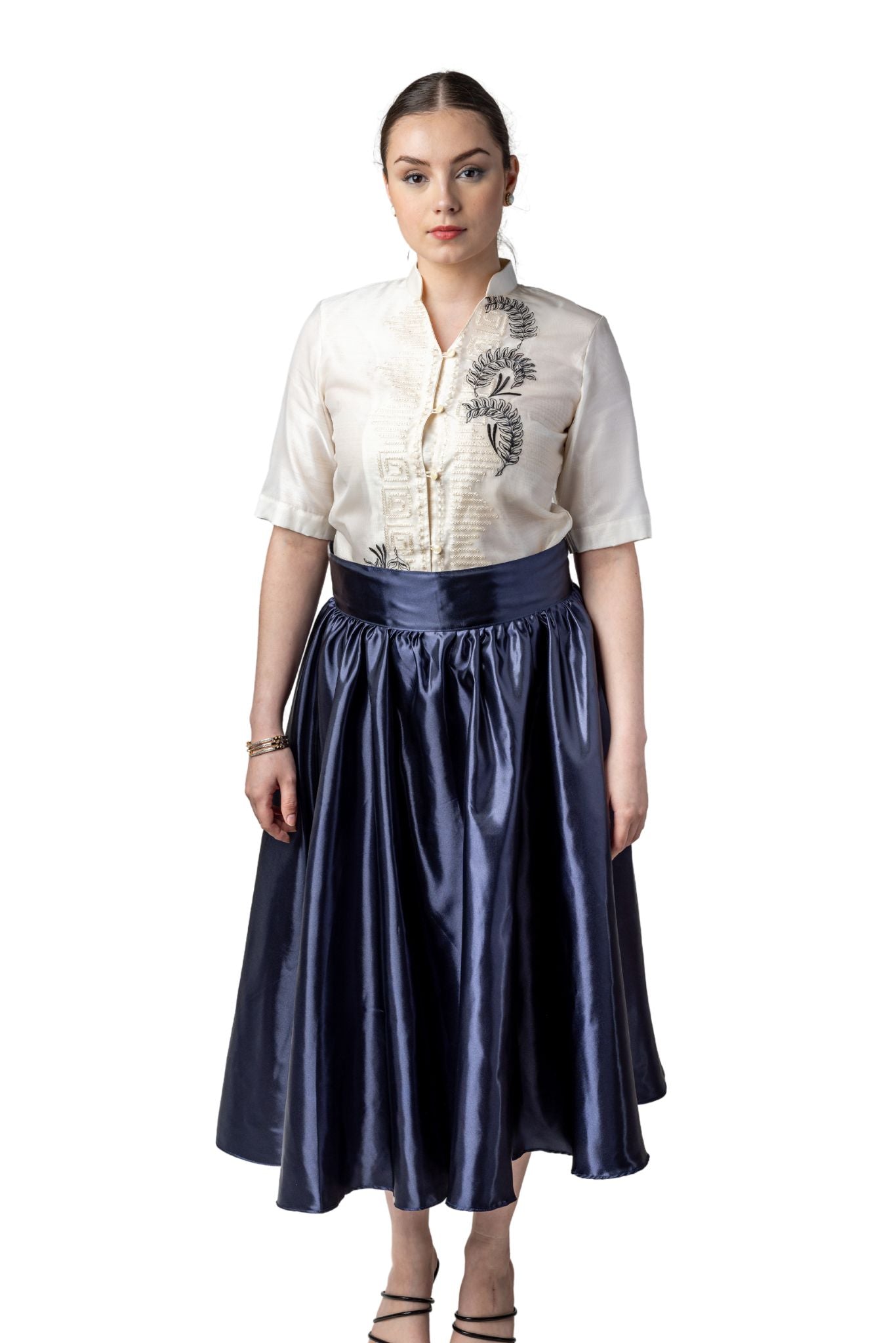 Barong Warehouse - CB01 - Couple's Barong - Matching Barong Tagalog & Filipiniana