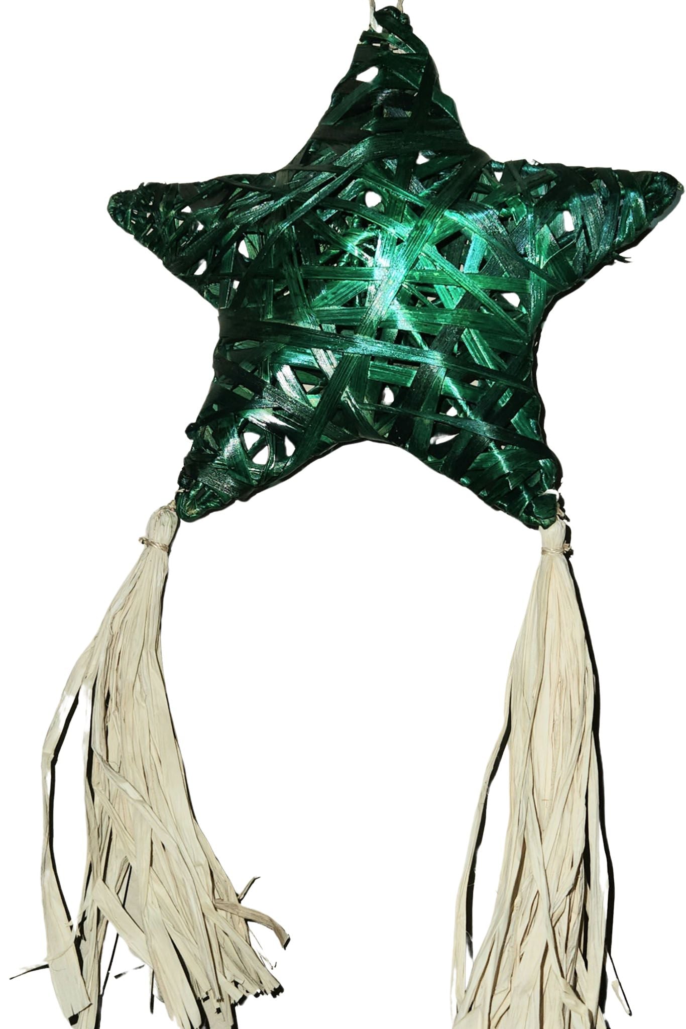 Barong Warehouse - FH24 - Christmas Holiday Abaca Star Parol Decoration