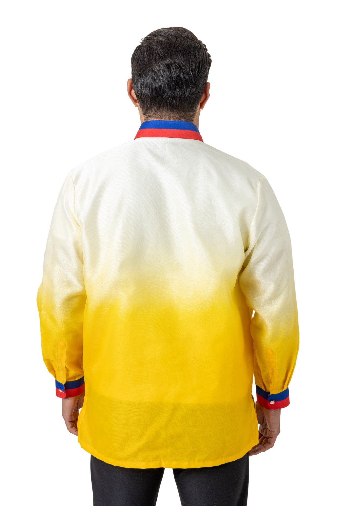 Barong Warehouse - MO50 - Organza Painting Barong Tagalog with Lining Agila