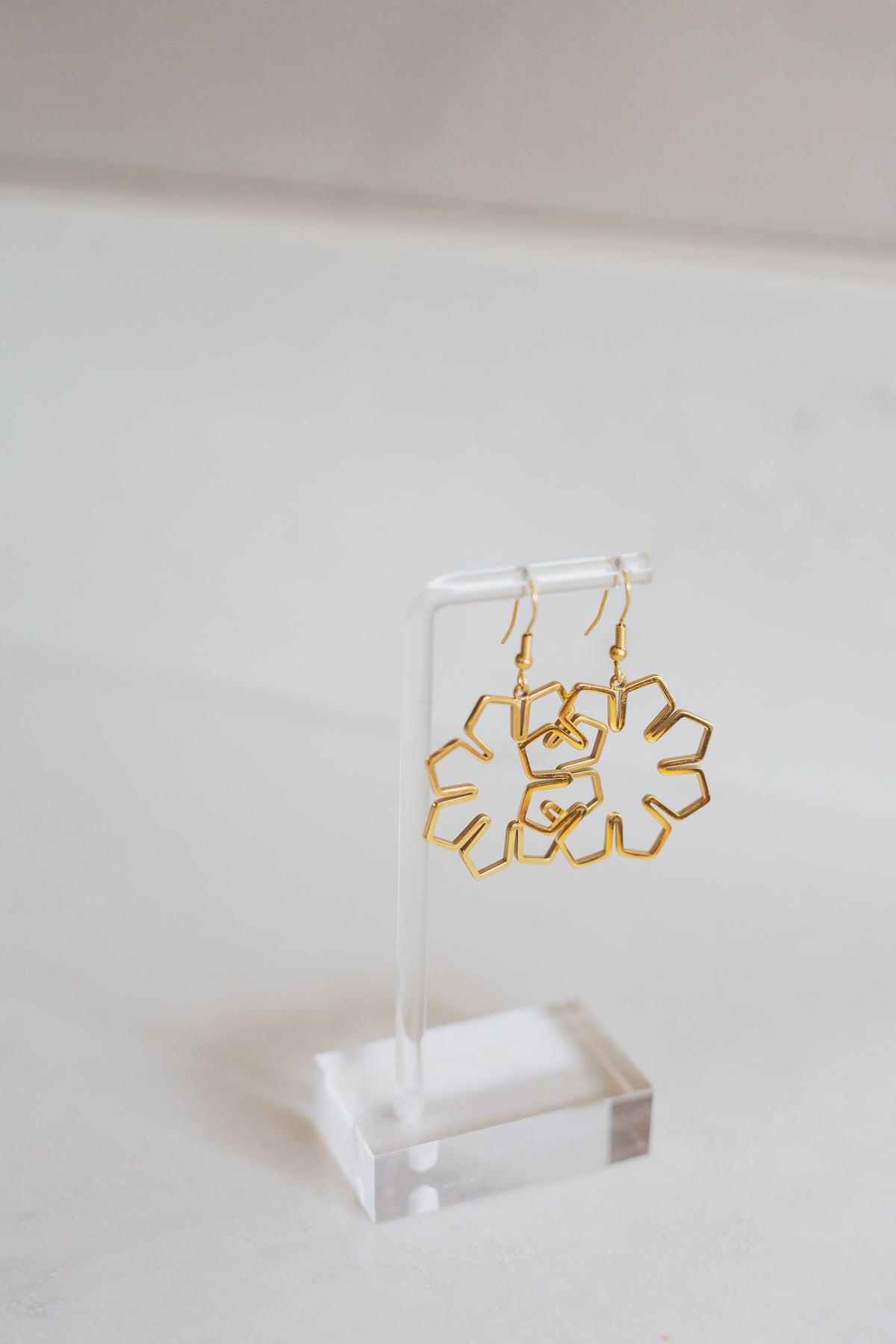 Philippine Sun Outline Dangle Earrings