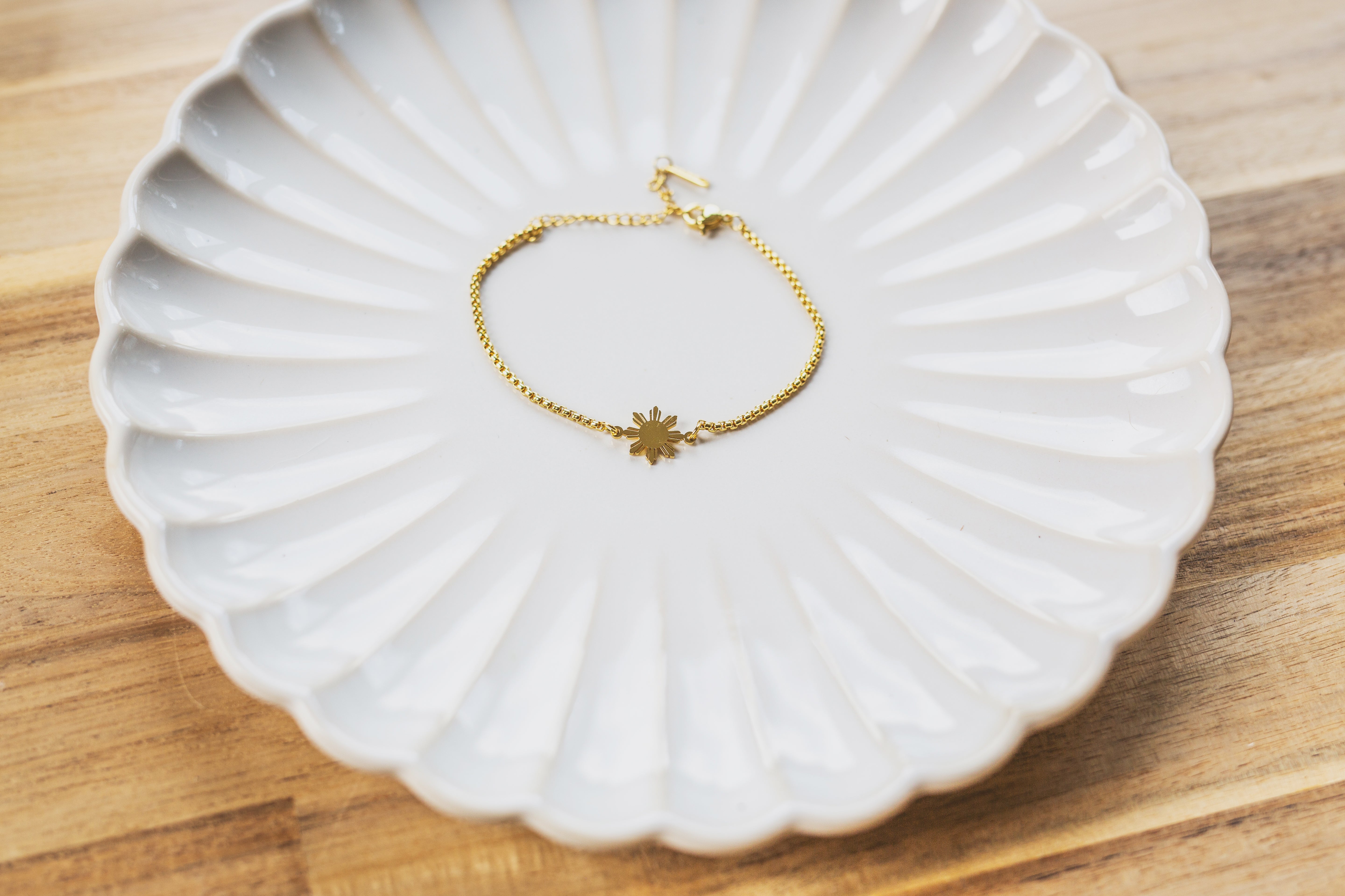 Philippine Sun Charm Bracelet