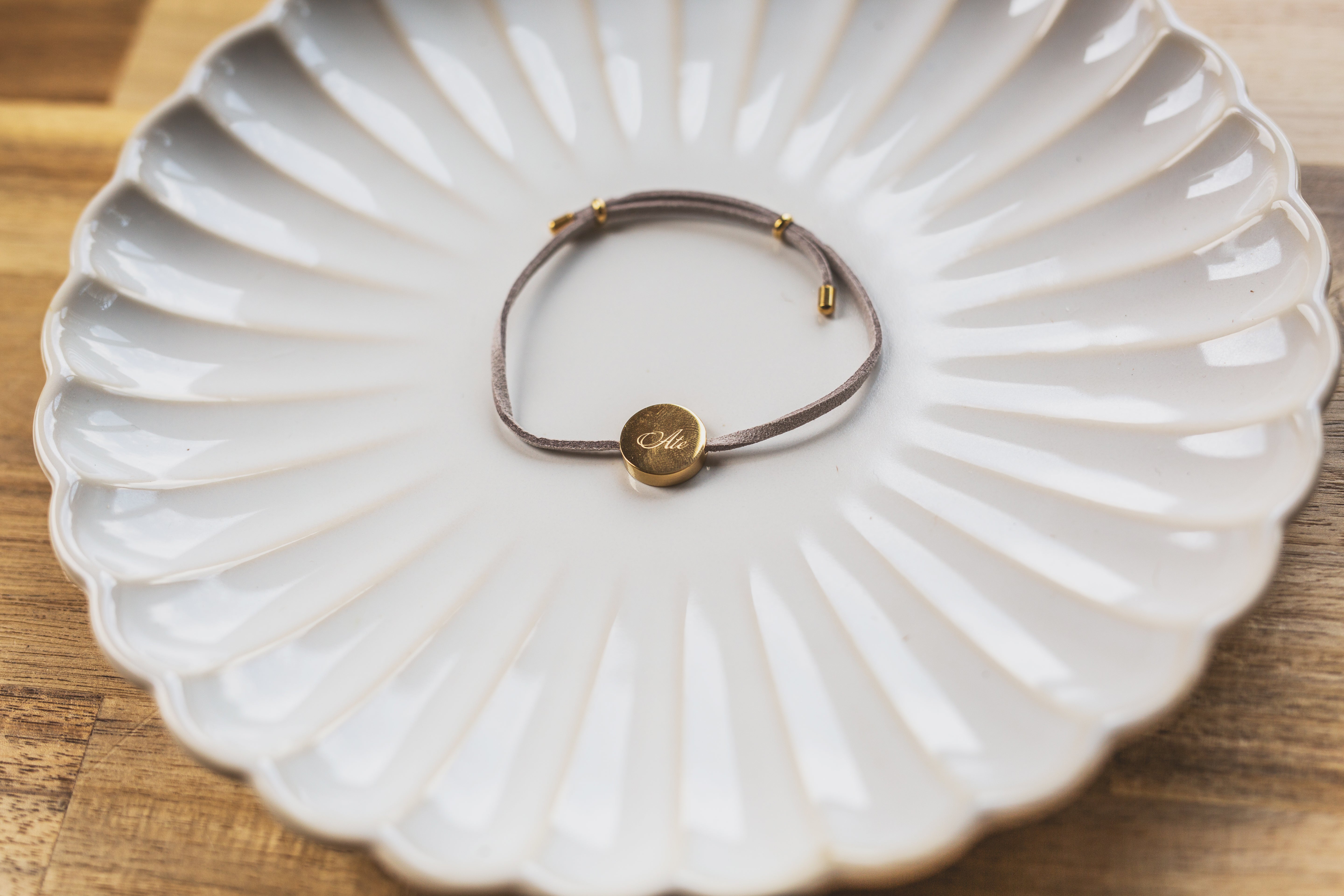 Ate Script Bracelet