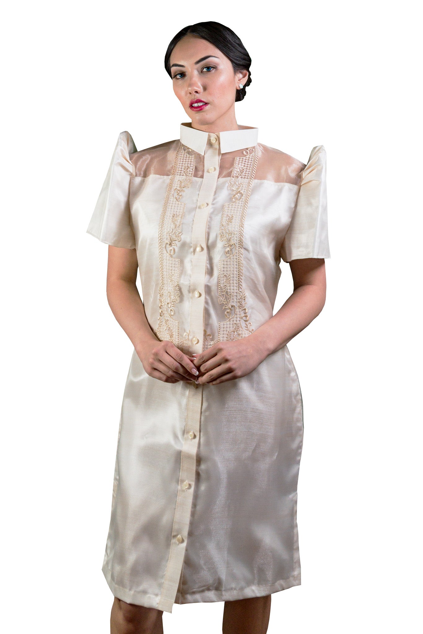 BARONG WAREHOUSE - WV06 - Barong Tagalog Dress - Filipiniana