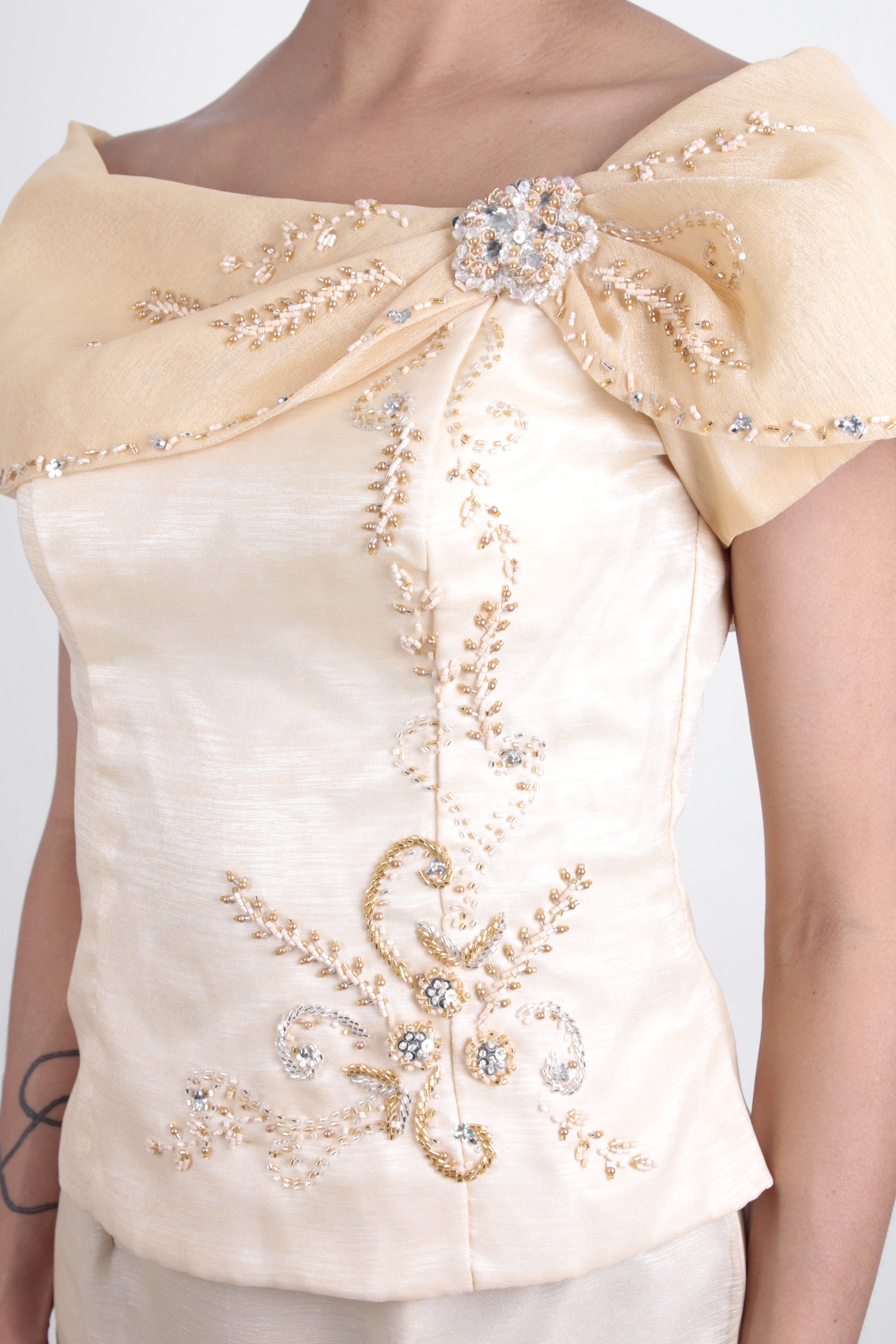 BARONG WAREHOUSE - WS03 - Baro't Saya Carla Midi - Filipiniana