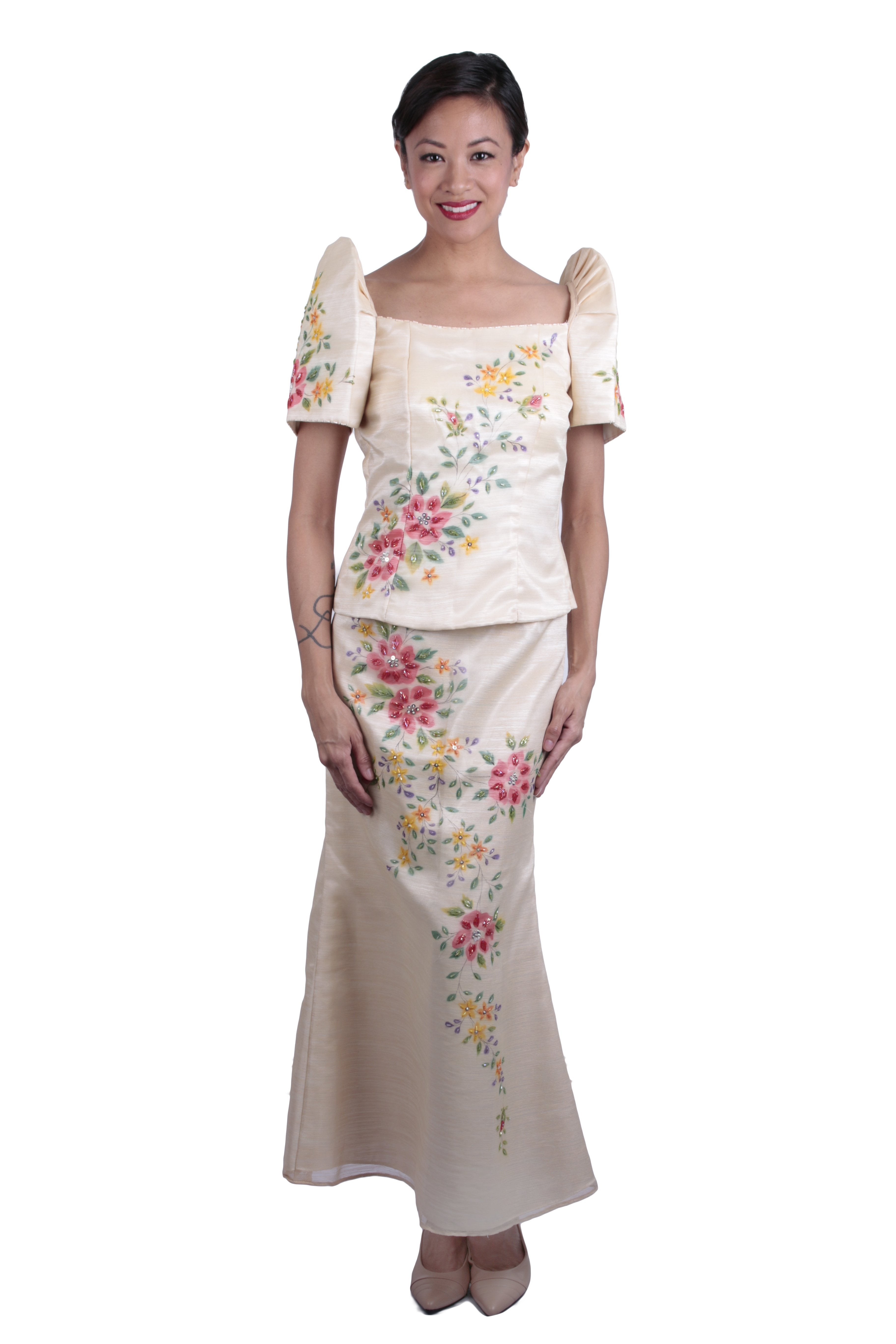 BARONG WAREHOUSE - WS04 Baro't Saya Mestiza Painting - Filipiniana