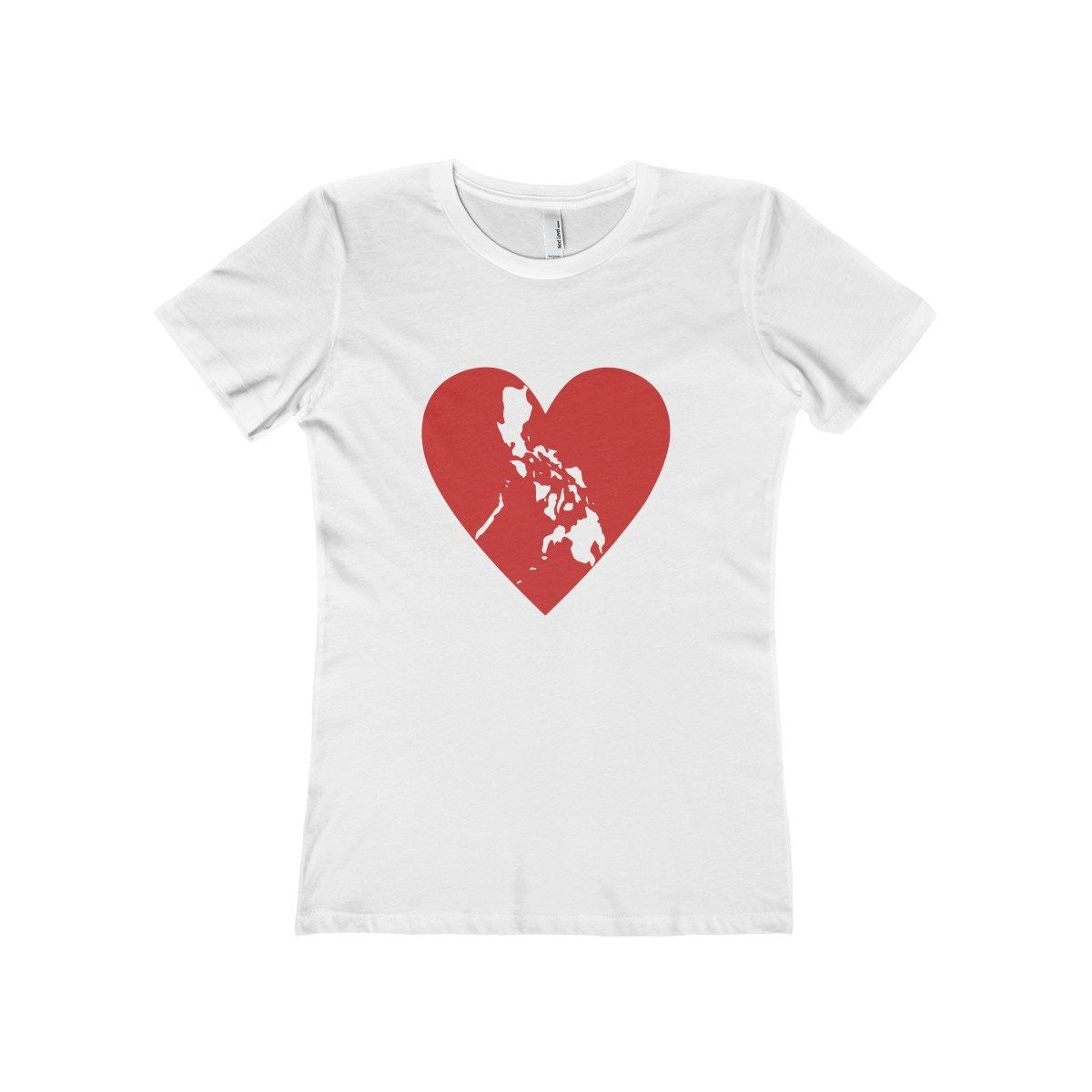 BARONG WAREHOUSE - Pusong Pinoy - Women's Boyfriend Tee