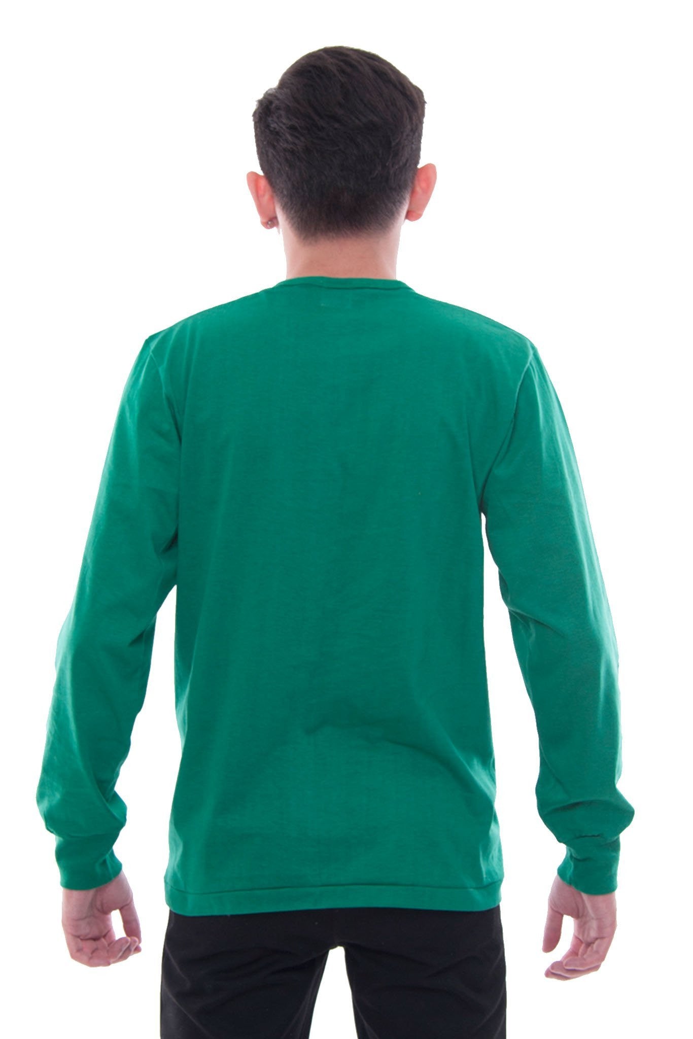 BARONG WAREHOUSE - MUL3 - Camisa de Chino - Long-Sleeve - Green