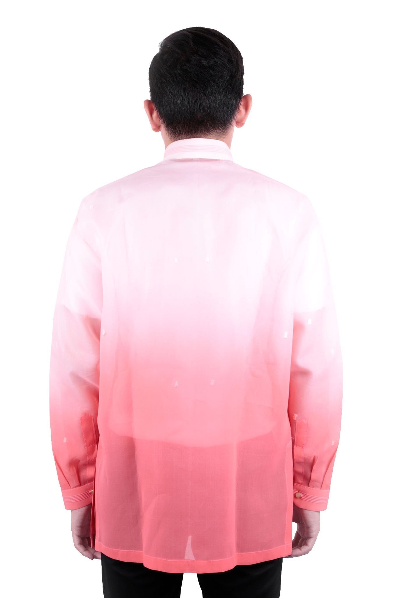 BARONG WAREHOUSE - MJ22 - Jusi Barong Tagalog Monochromatic Pomelo