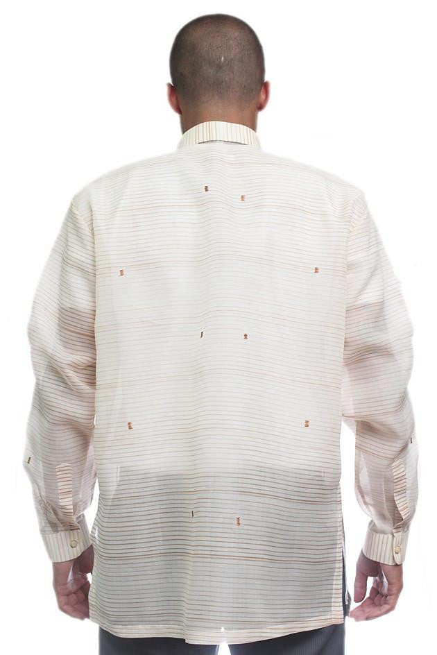 BARONG WAREHOUSE - MJ32 - MADE-TO-ORDER - Jusi Pina Barong Tagalog