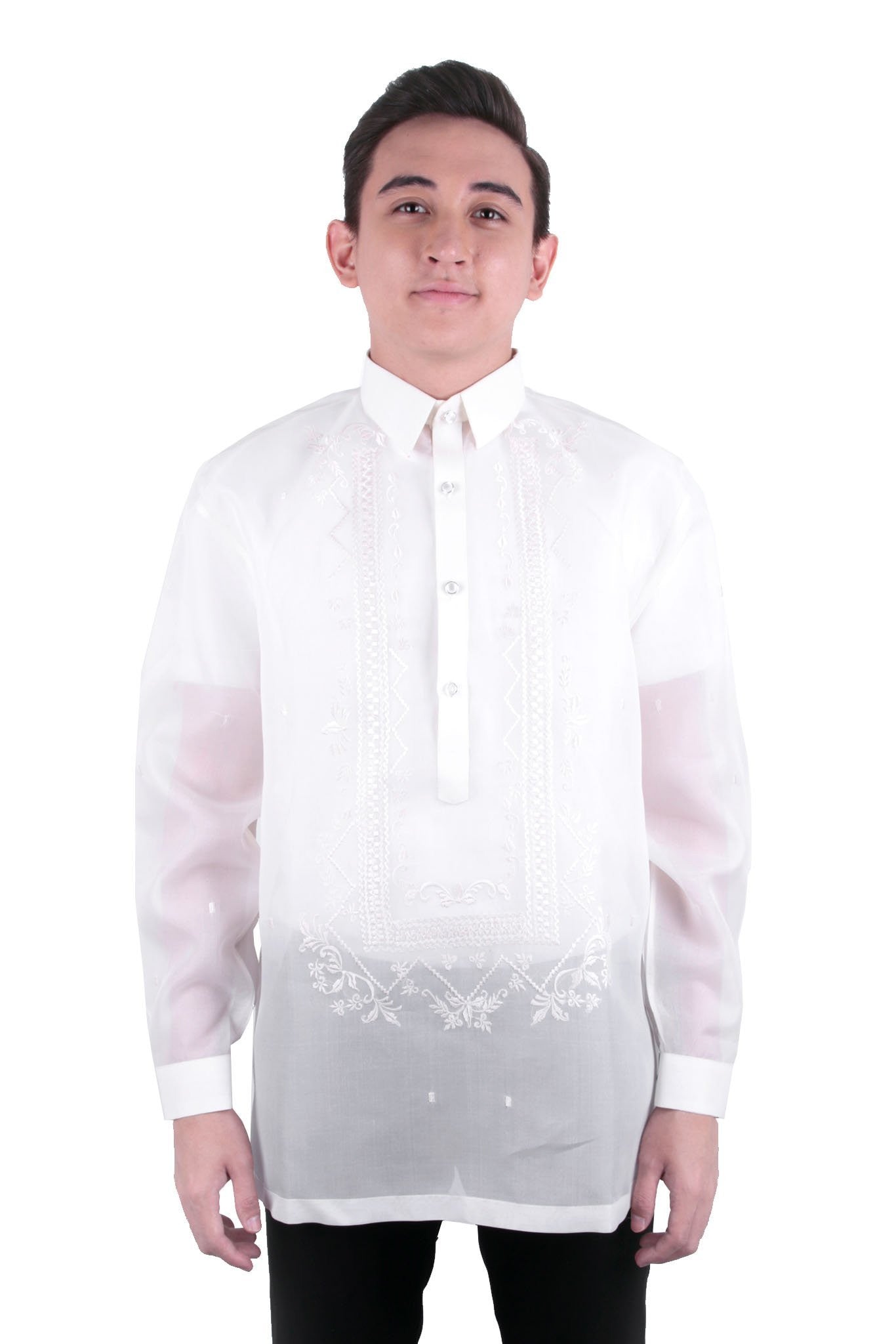 MJ04 - Jusi Barong Tagalog PH Size M / Ivory MJ04 - Jusi Barong Tagalog PH Size M / Ivory