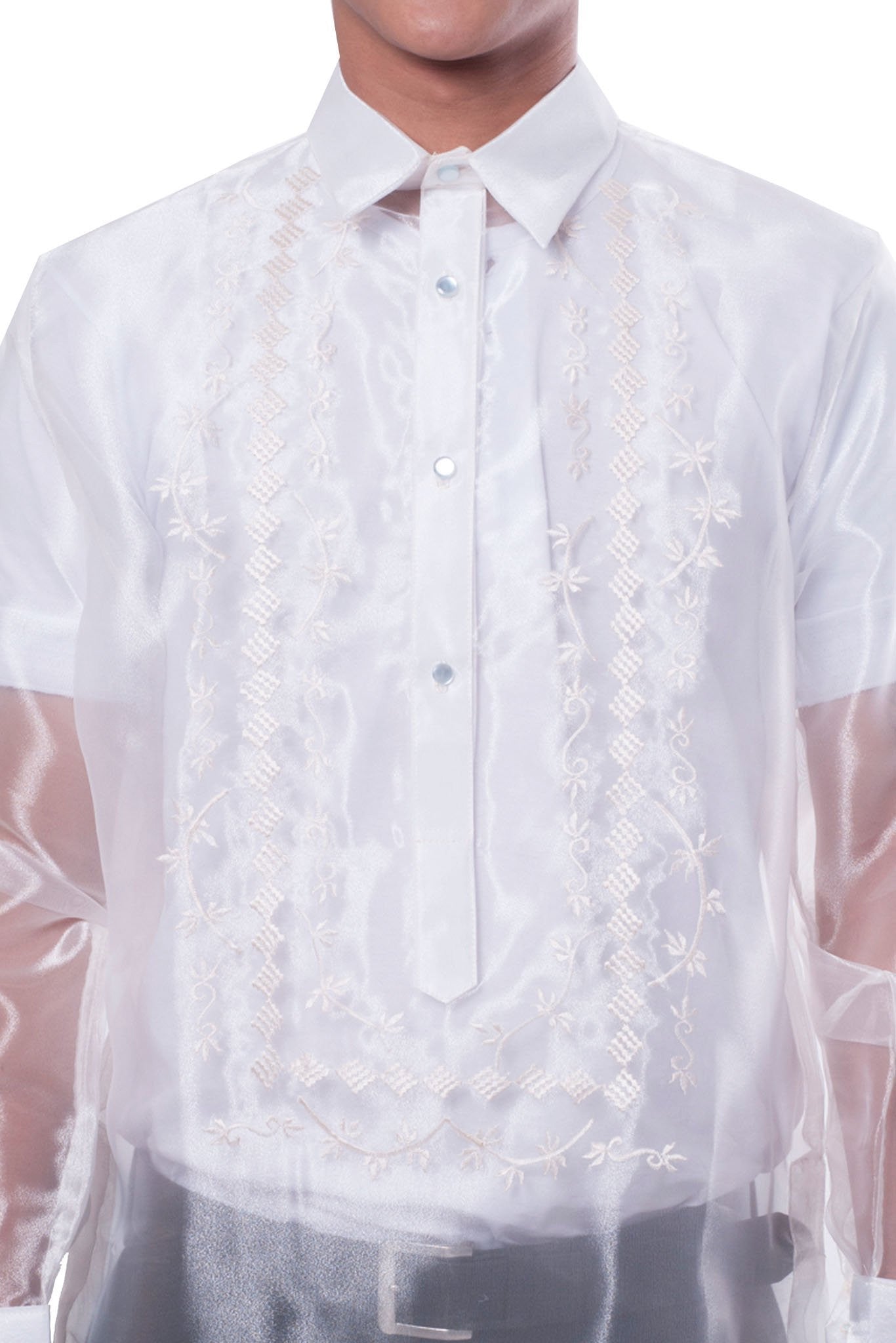 BARONG WAREHOUSE - MO01 - Organza Barong Tagalog