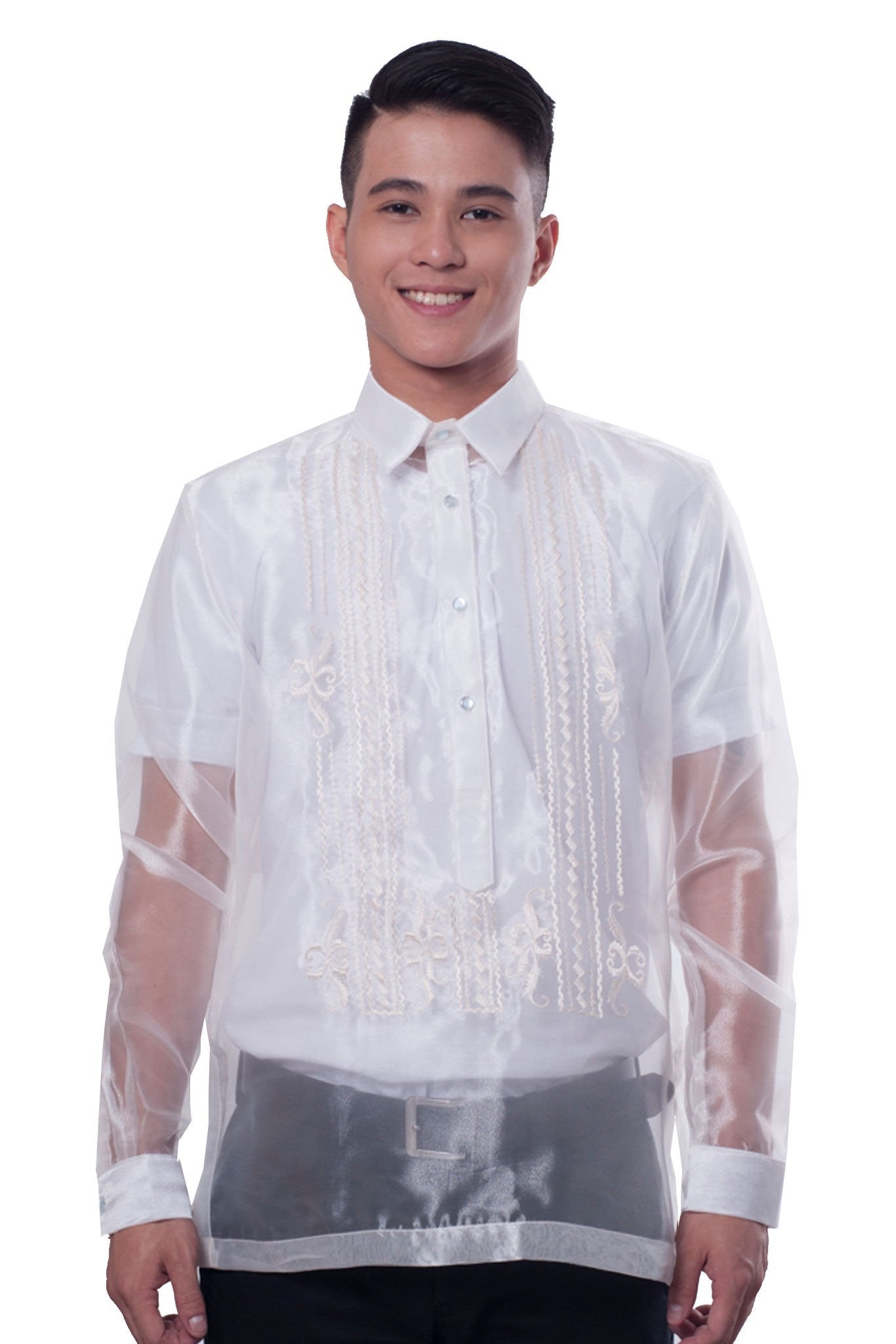 BARONG WAREHOUSE - MO02 - Organza Barong Tagalog