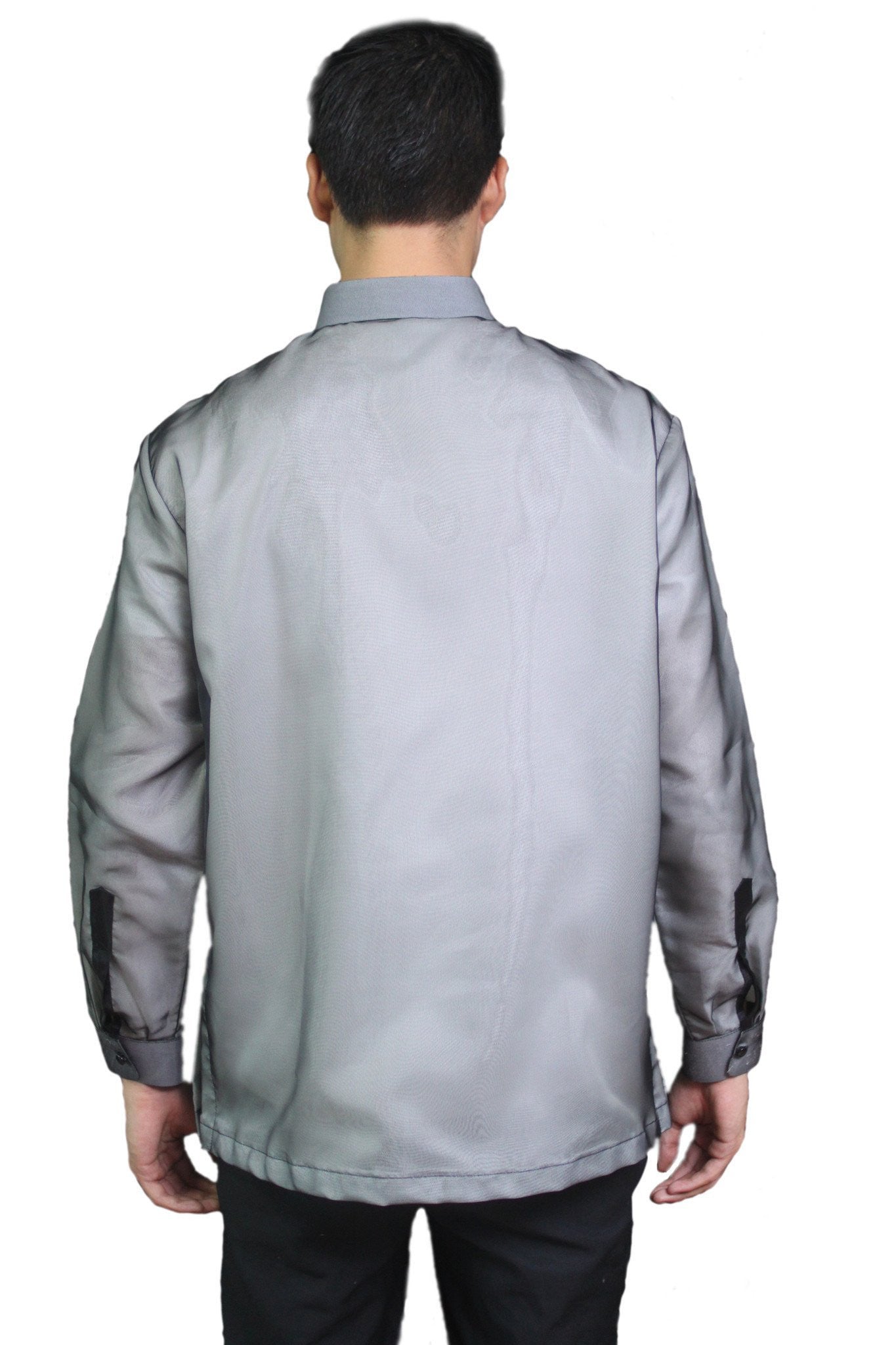 BARONG WAREHOUSE - MO09 - Organza Painting Barong Tagalog with Lining