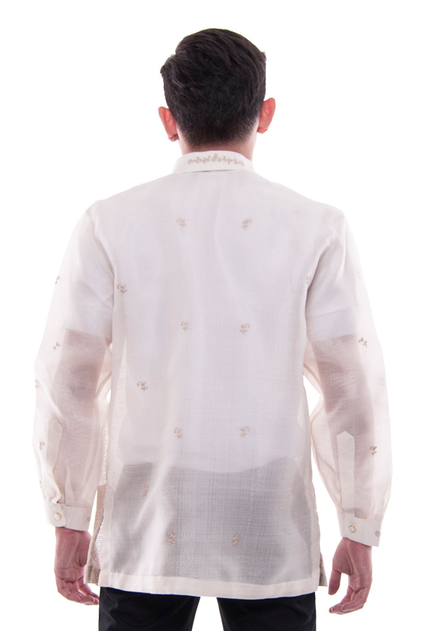 BARONG WAREHOUSE - MC02 - Cocoon Pina Calado Barong Tagalog