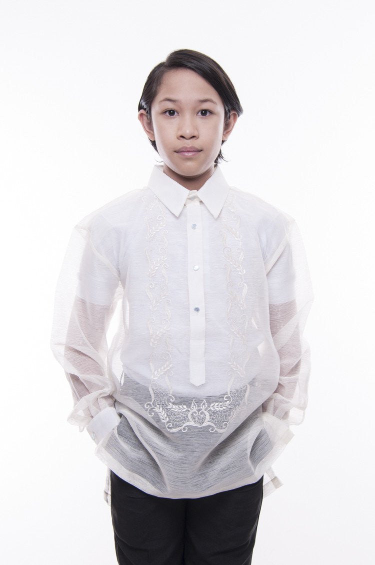 Barong tagalog outlet for toddlers