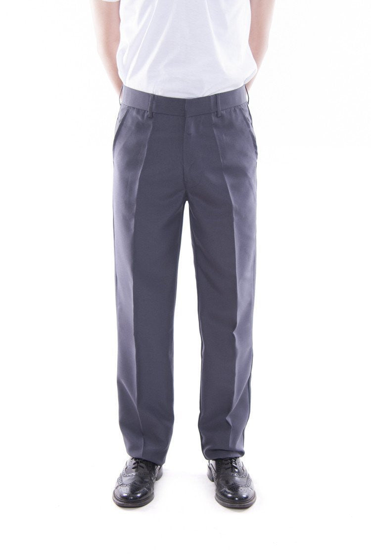 BARONG WAREHOUSE - MP05 -PRE-ORDER - Men's Regular Fit Wool Slacks Gray