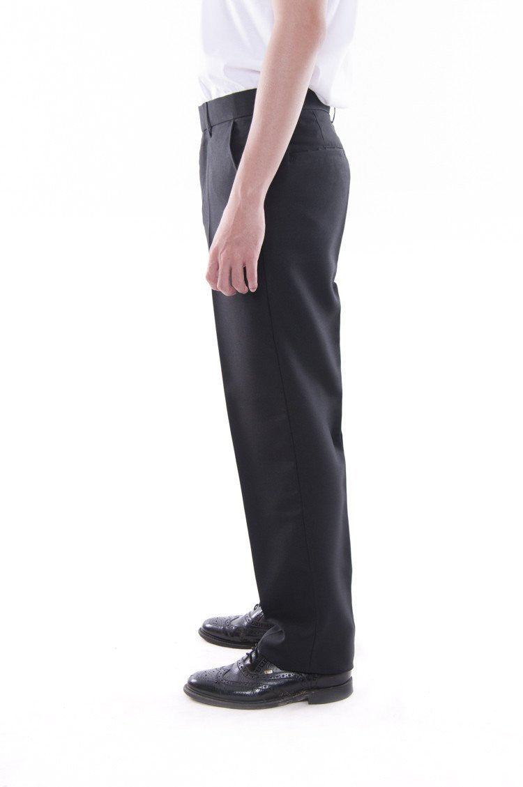 BARONG WAREHOUSE - MP01 - Men's Basic Formal Slacks Black