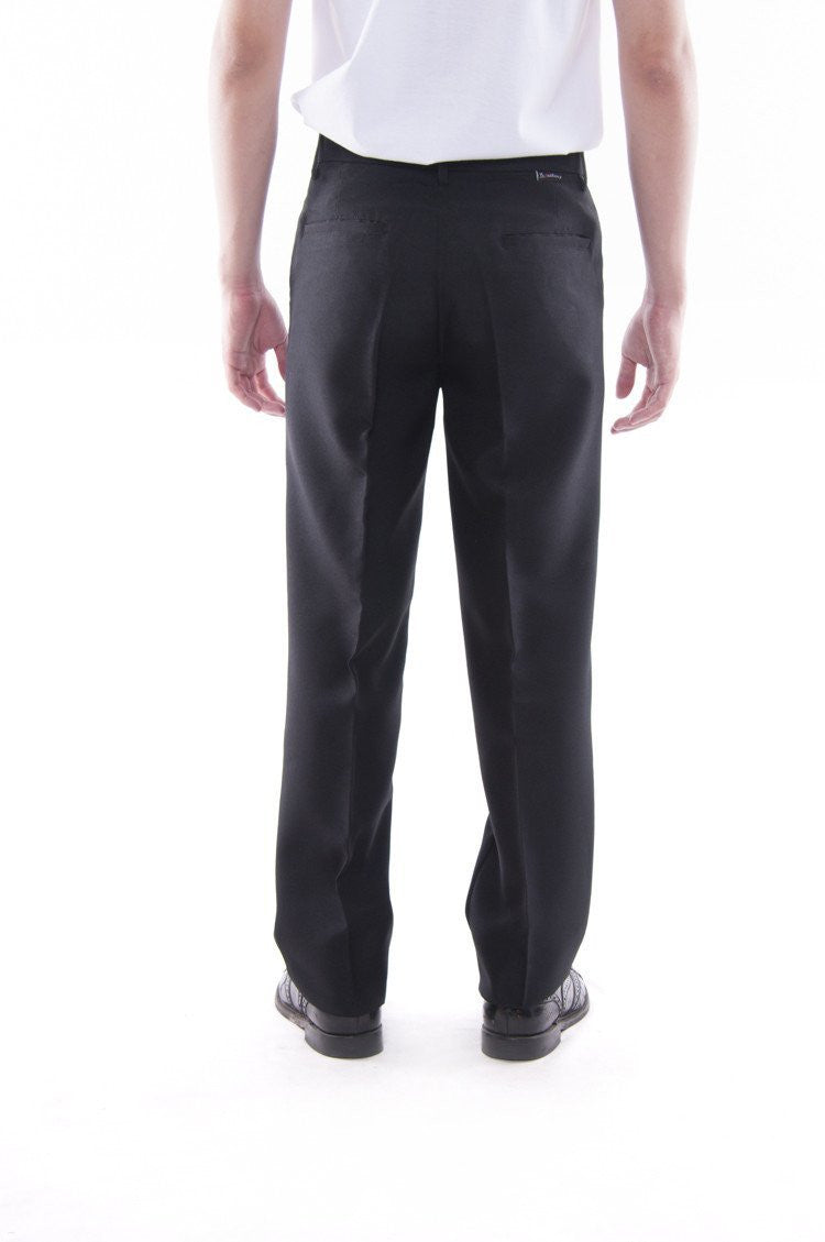 BARONG WAREHOUSE - MP01 - Men's Basic Formal Slacks Black