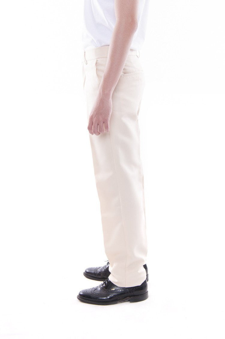 BARONG WAREHOUSE - MP03 - PRE-ORDER - Men's Regular Fit Wool Slacks Beige