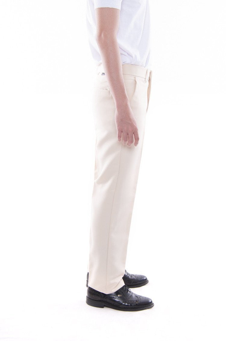 BARONG WAREHOUSE - MP03 - PRE-ORDER - Men's Regular Fit Wool Slacks Beige