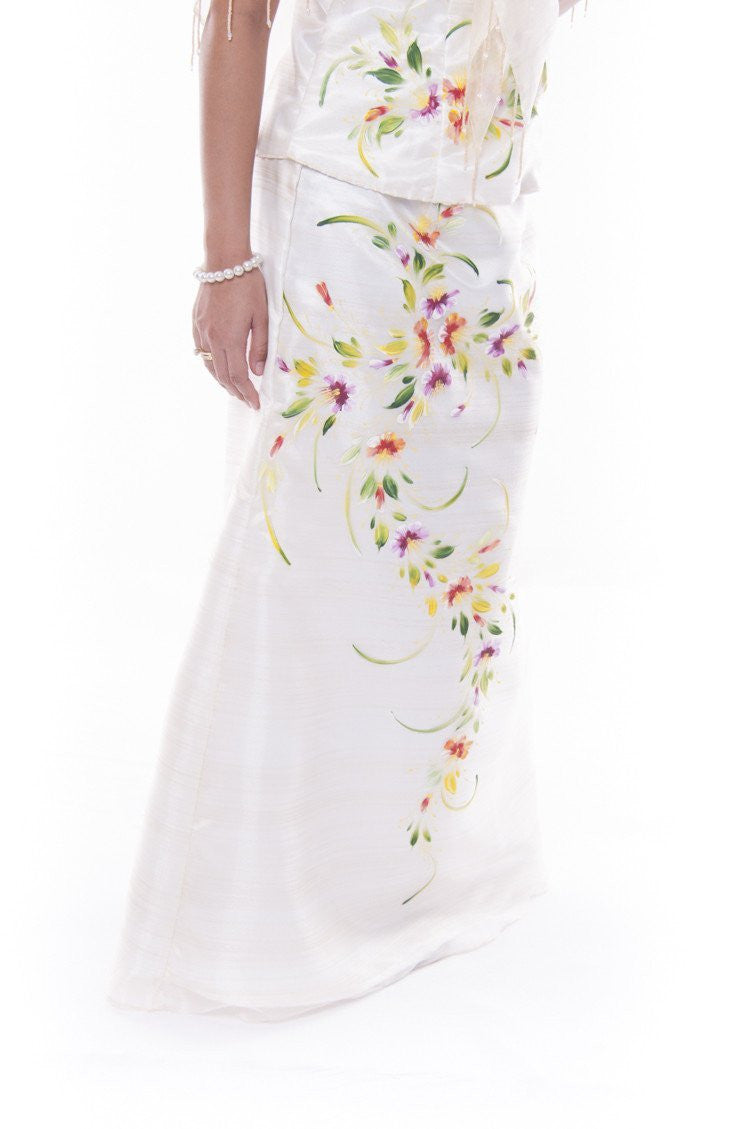 BARONG WAREHOUSE - WS08 Baro't Saya With Alampay - Filipiniana