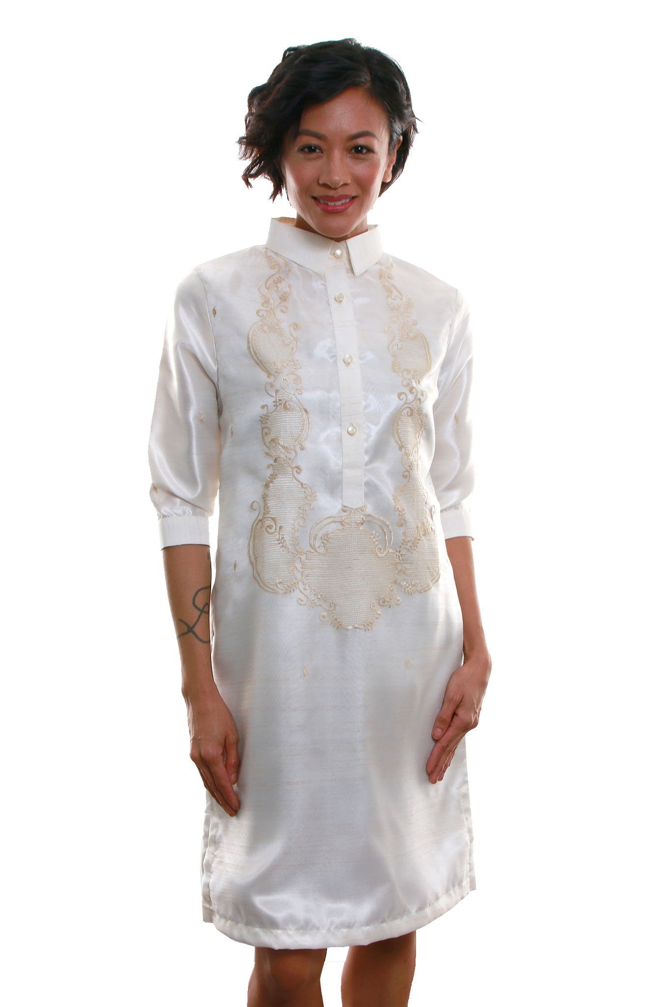 WV01 Barong Tagalog Dress Filipiniana
