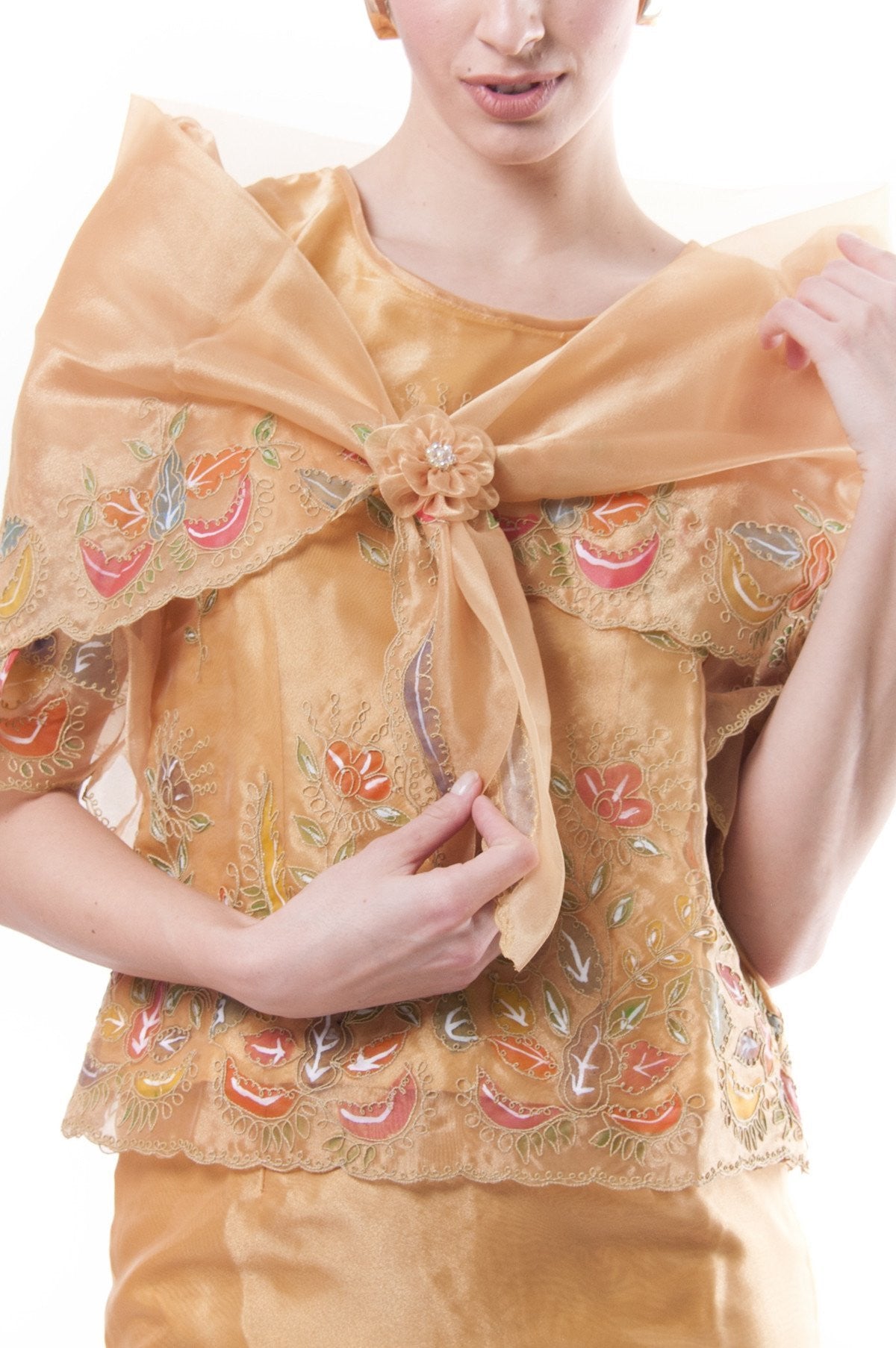 BARONG WAREHOUSE - WS02 Baro't Saya with Alampay - Filipiniana