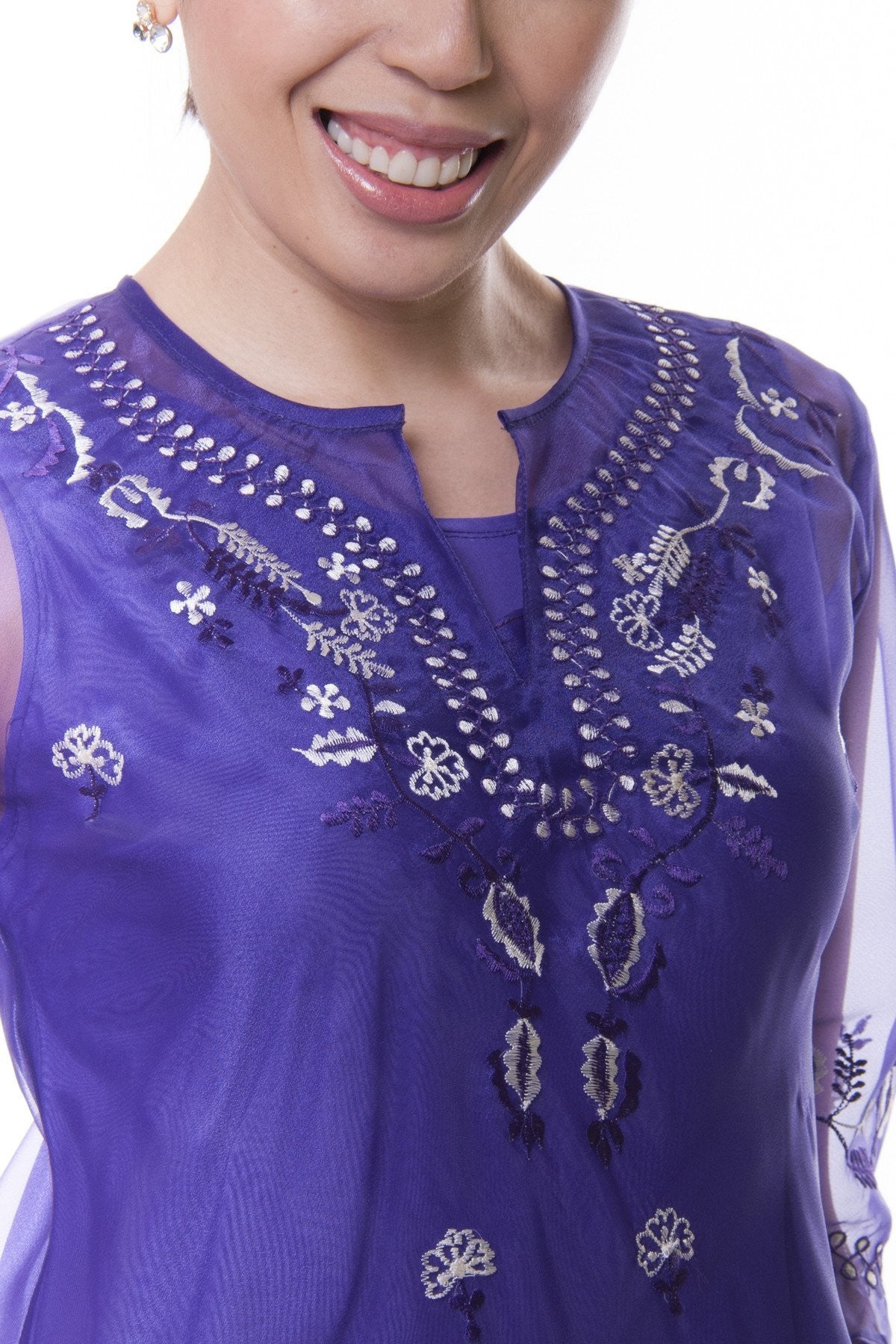 BARONG WAREHOUSE - WK05 - Classic Kimona Purple - Filipiniana