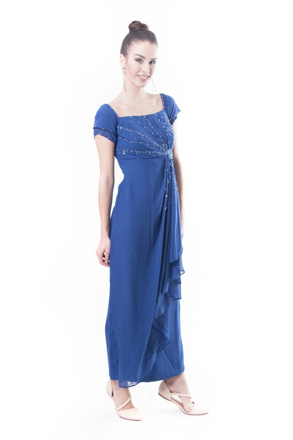 BARONG WAREHOUSE - WD06 Filipiniana Rosal Gown Dress