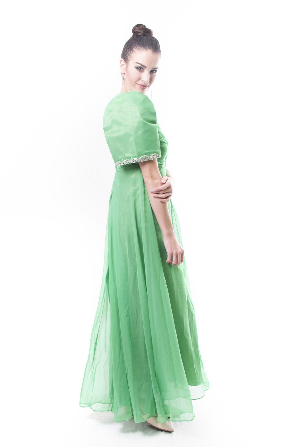 BARONG WAREHOUSE - WD02 Filipiniana Gown Bohol