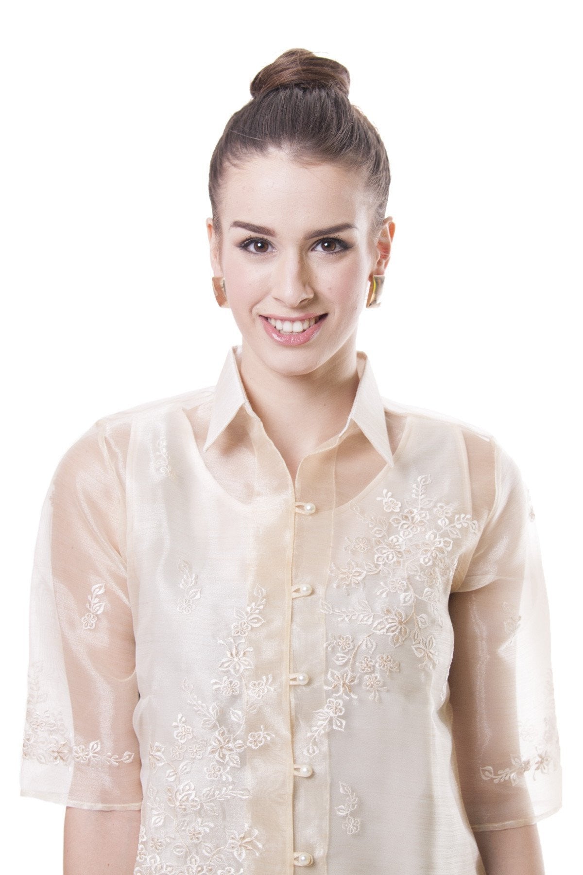 BARONG WAREHOUSE - WO01 - Women's Barong Tagalog - Filipiniana