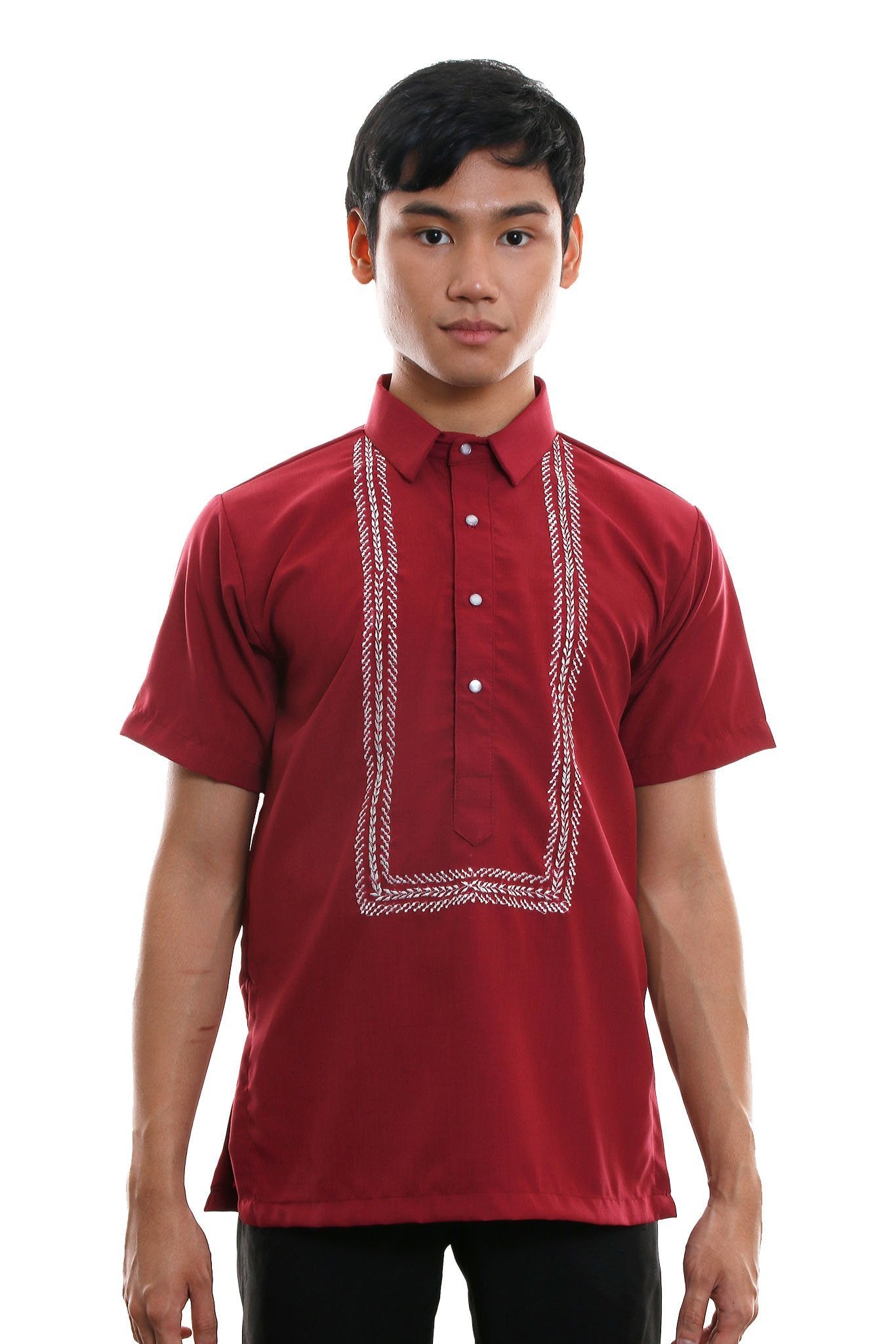 BARONG WAREHOUSE - MY05 - Bihis Mayaman Maroon