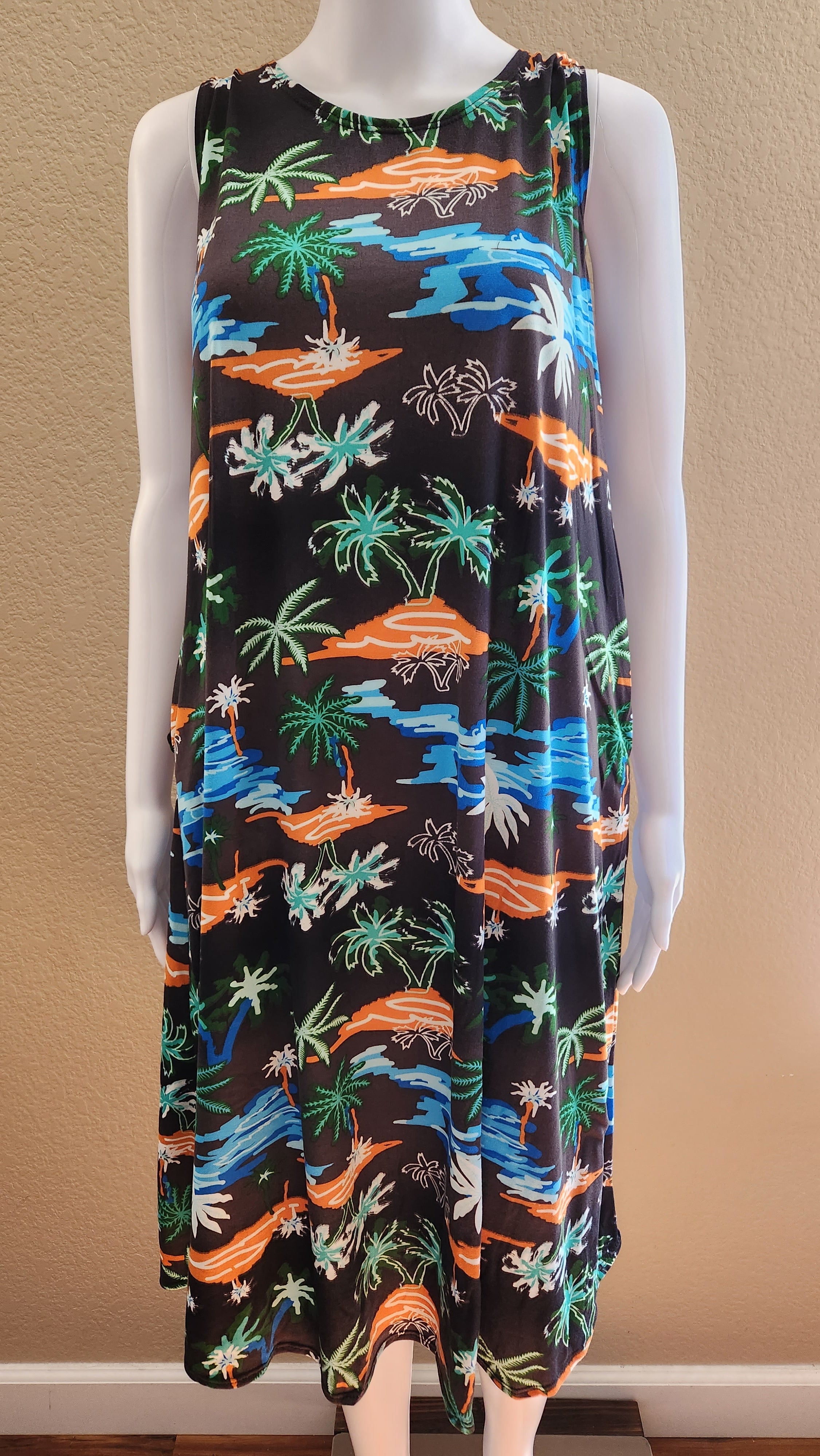 BARONG WAREHOUSE - WT00 - Duster Filipina House Summer Comfortable Dress - Sleeveless