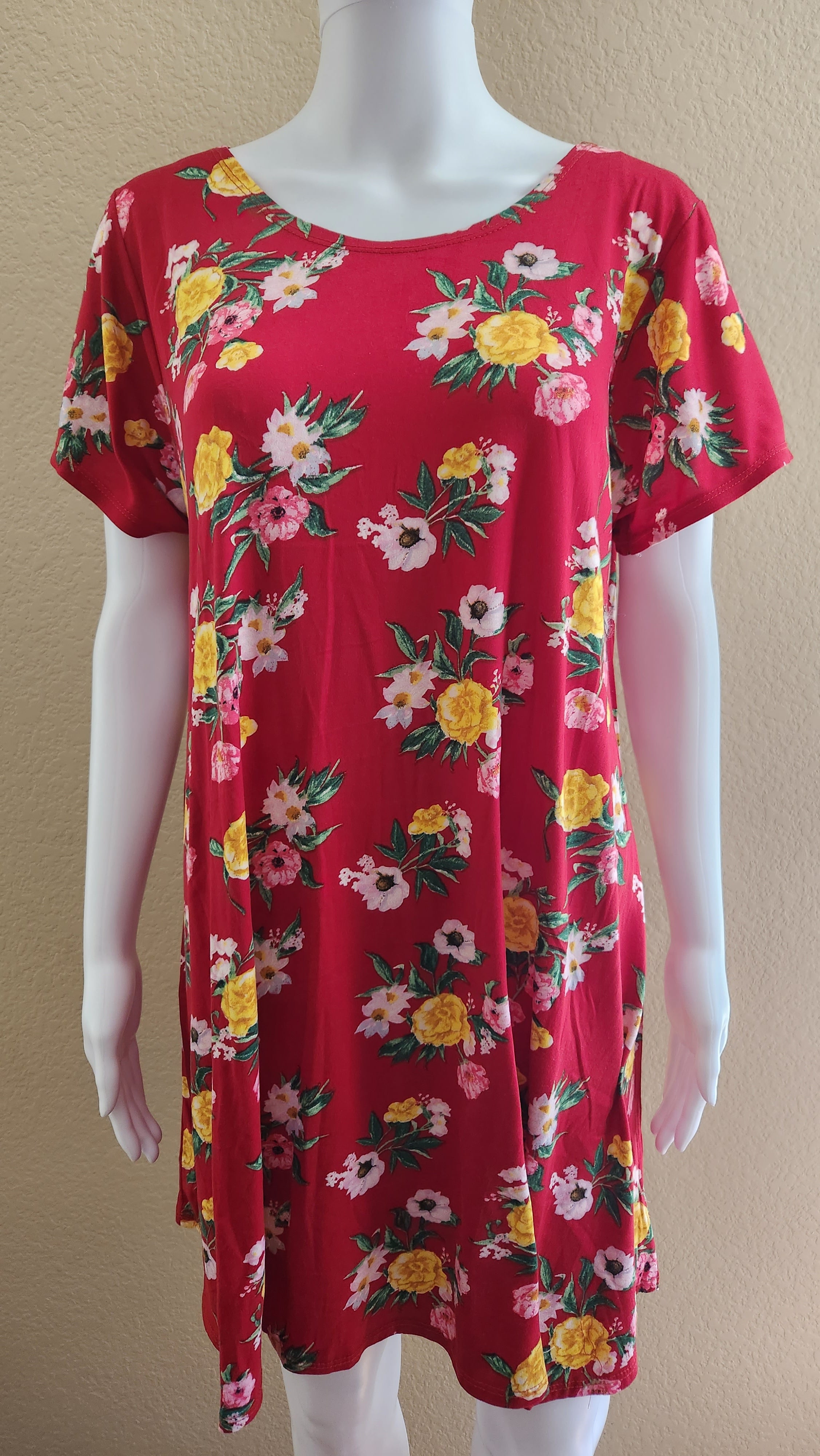 BARONG WAREHOUSE - WT50 - Duster Filipina House Summer Comfortable Dress - Short-Sleeve