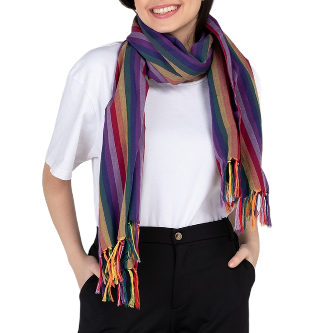 BARONG WAREHOUSE - VMWA1 - Abra Rainbow Shawl