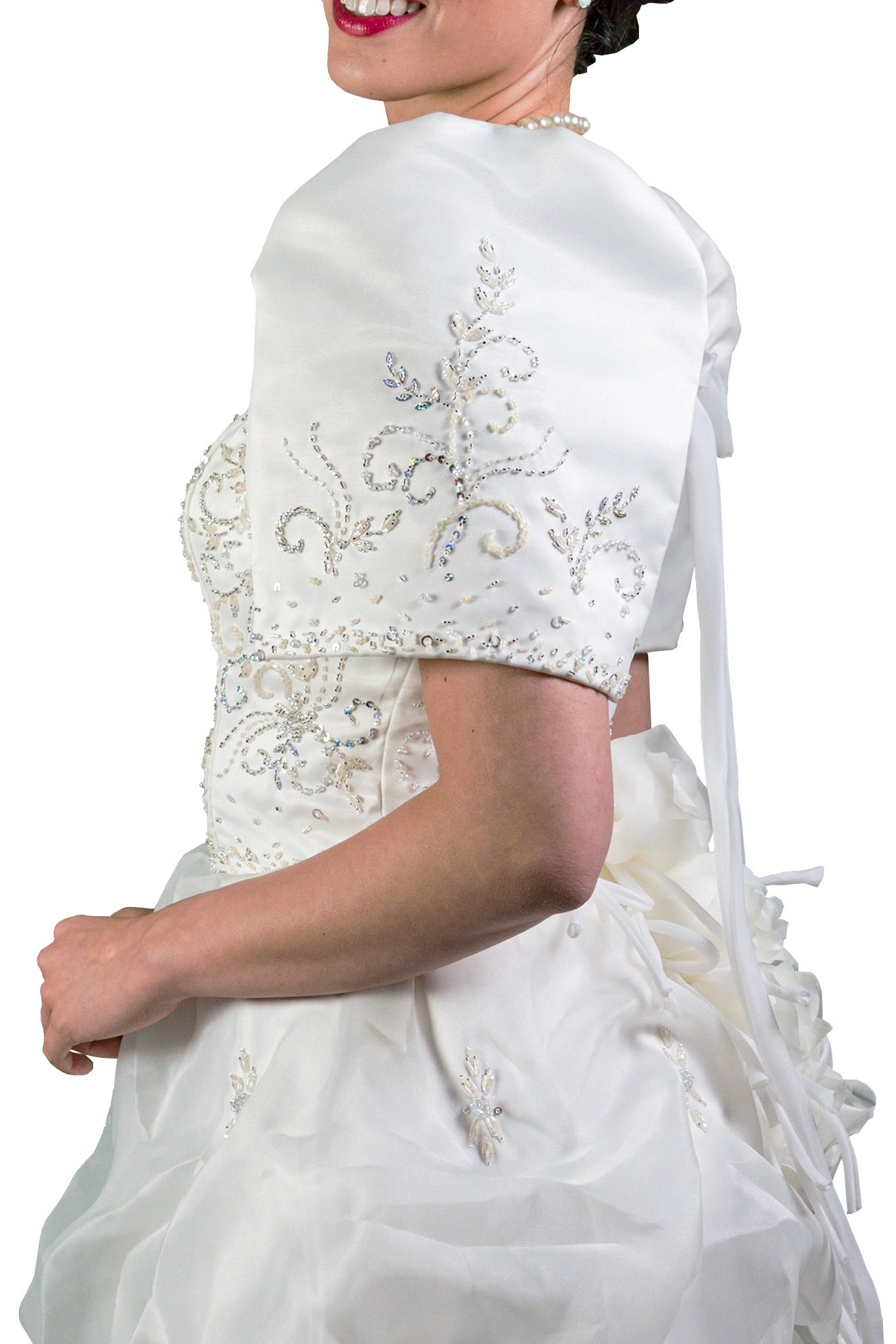 BARONG WAREHOUSE - ID01 - CUSTOM ORDER - Bridal Filipiniana Cloud Gown