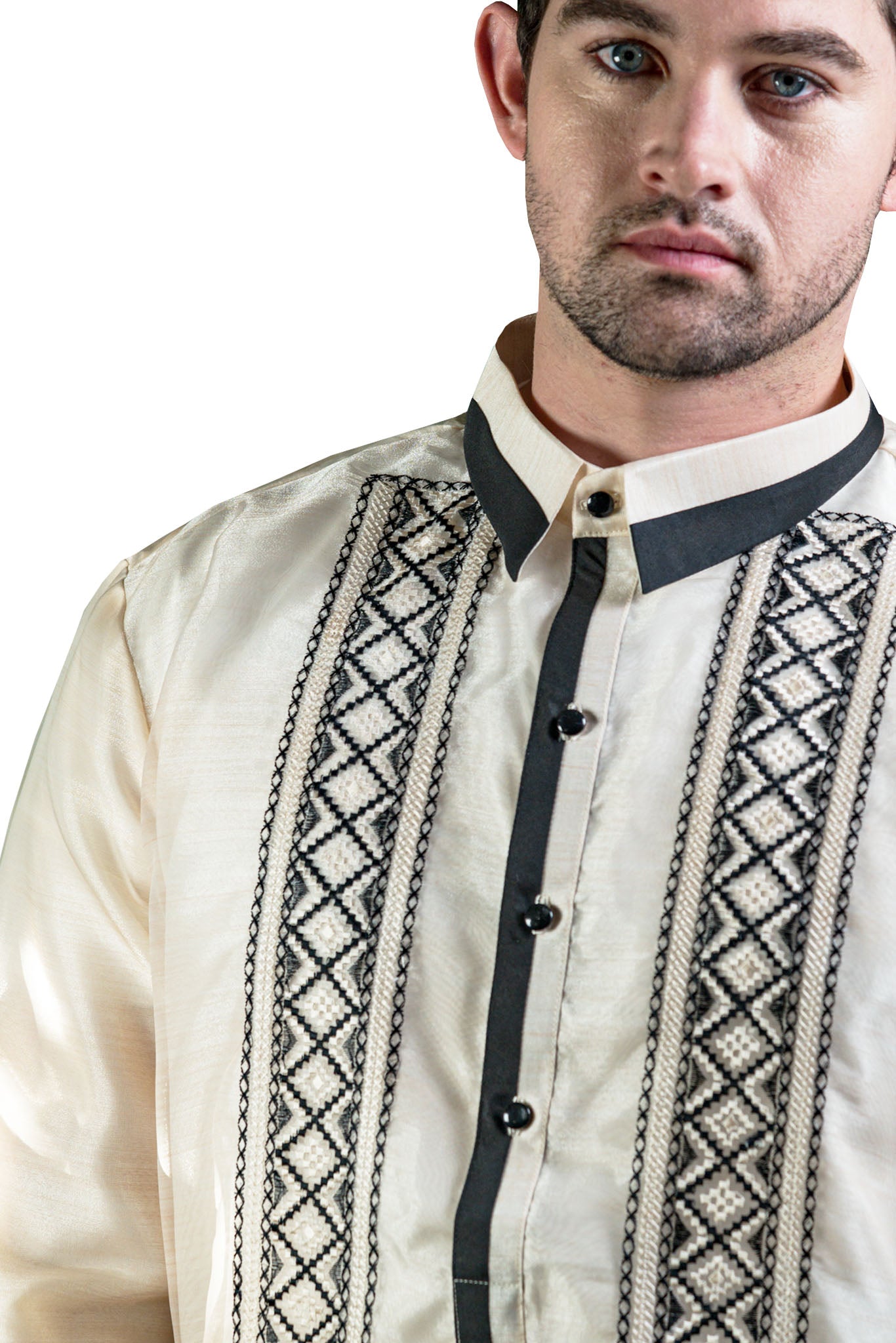 BARONG WAREHOUSE - MO31 - Organza Pina Barong Tagalog