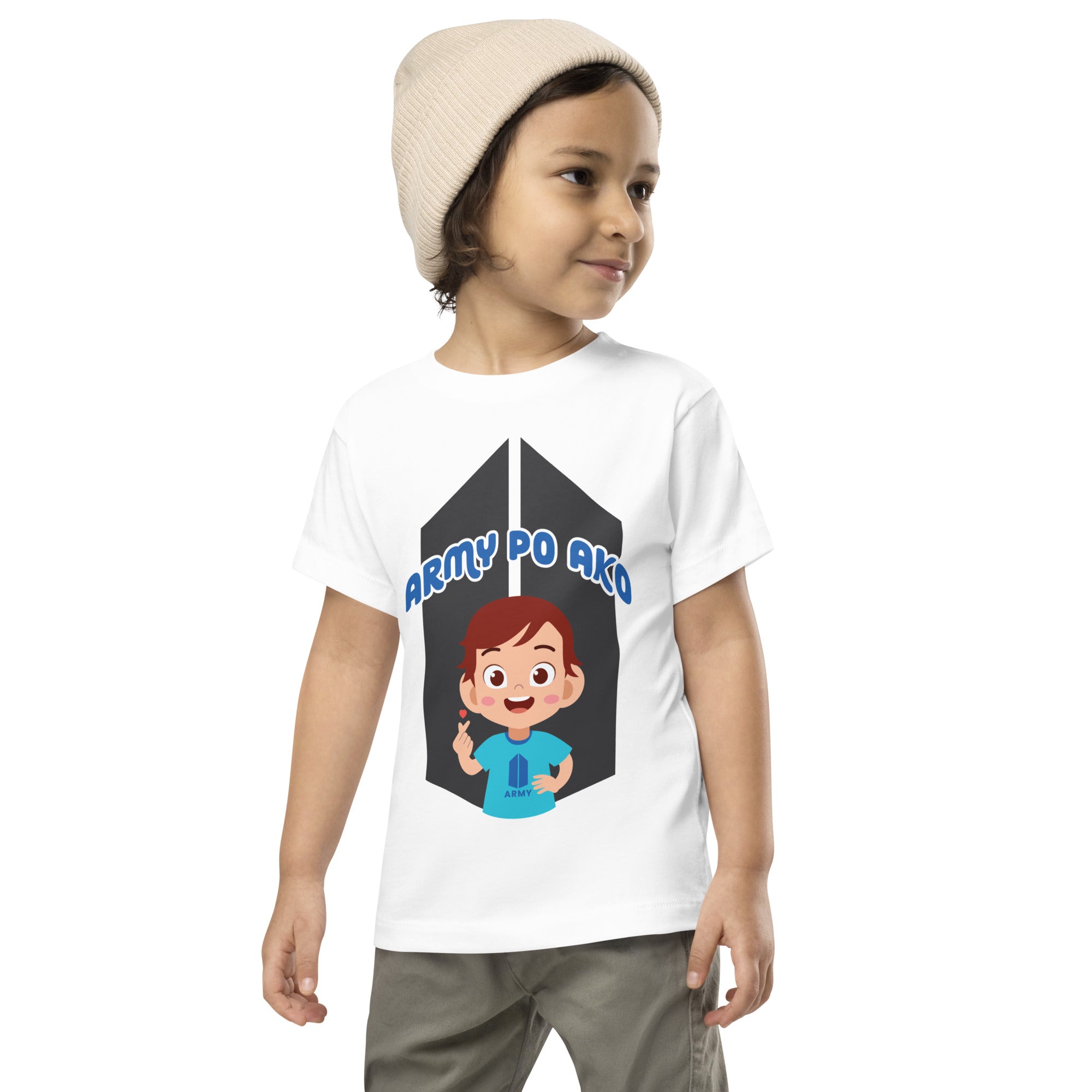 BARONG WAREHOUSE - VTM21 - Army Po Ako Boy Toddler T-Shirt