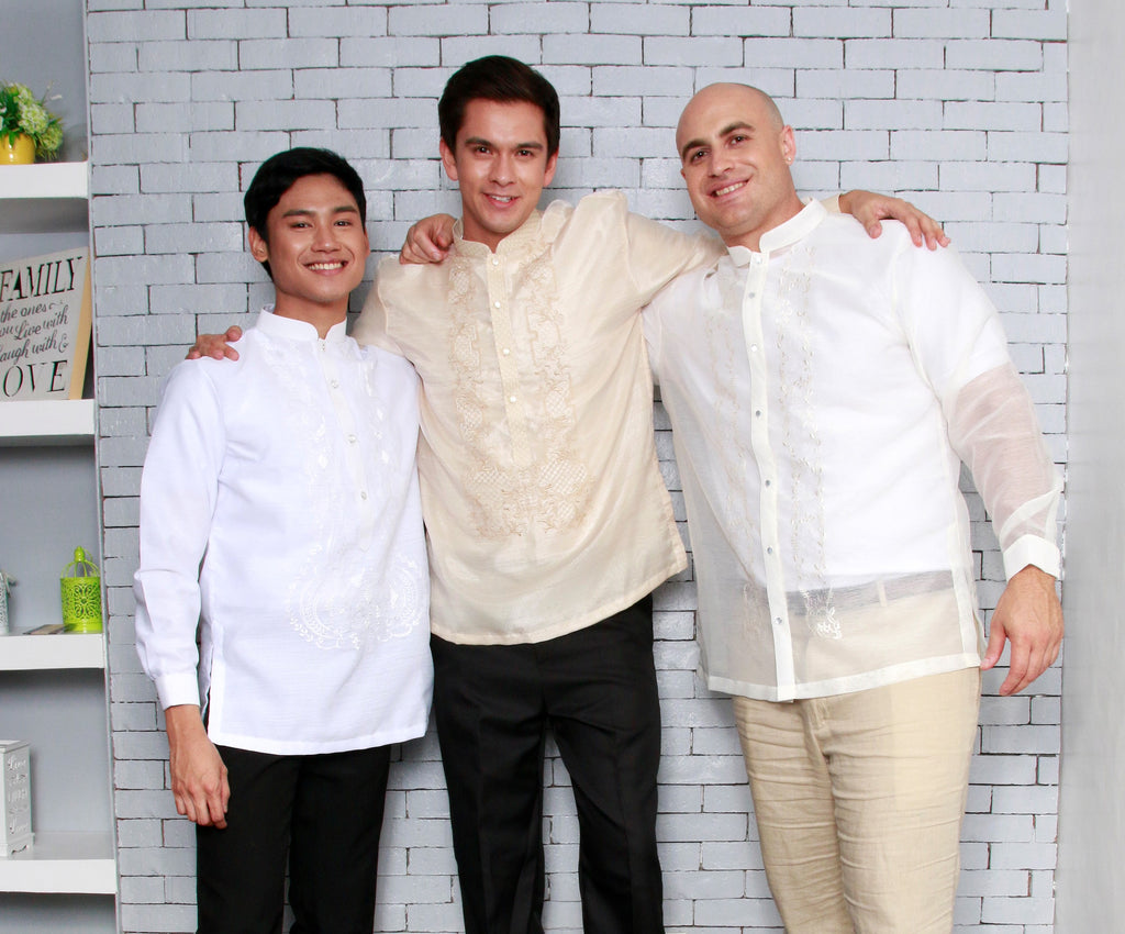 barong tagalog long sleeve